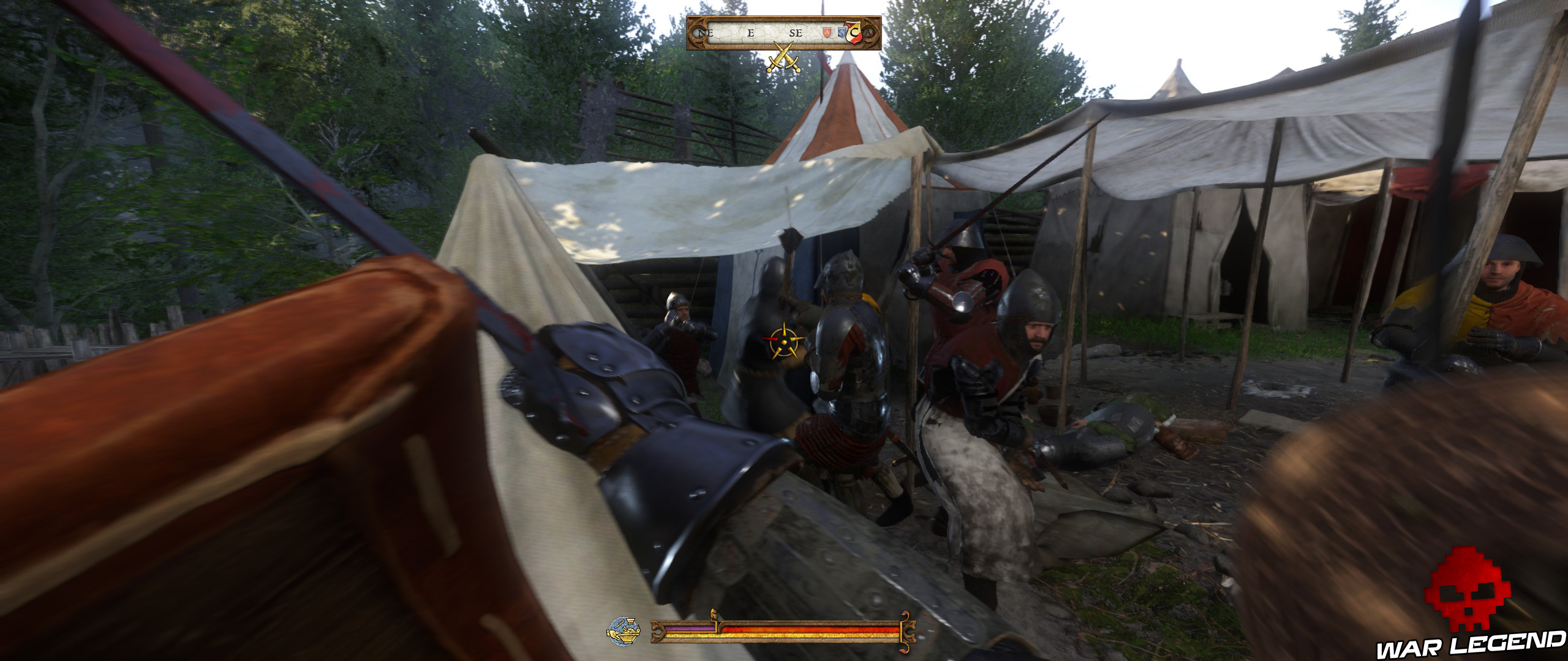 Guide de combat KCD 2 verrouillage mode changement de cible