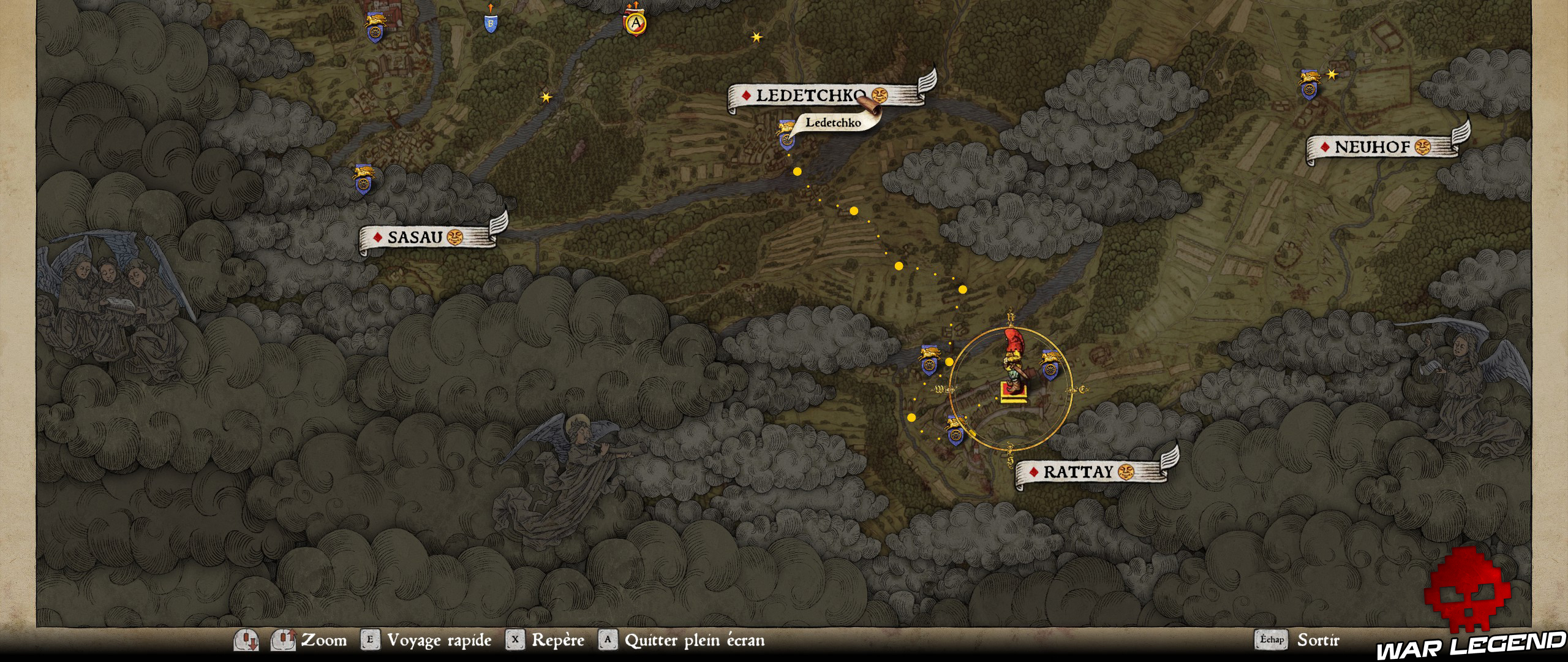 Guide du débutant KCD carte voyage rapide