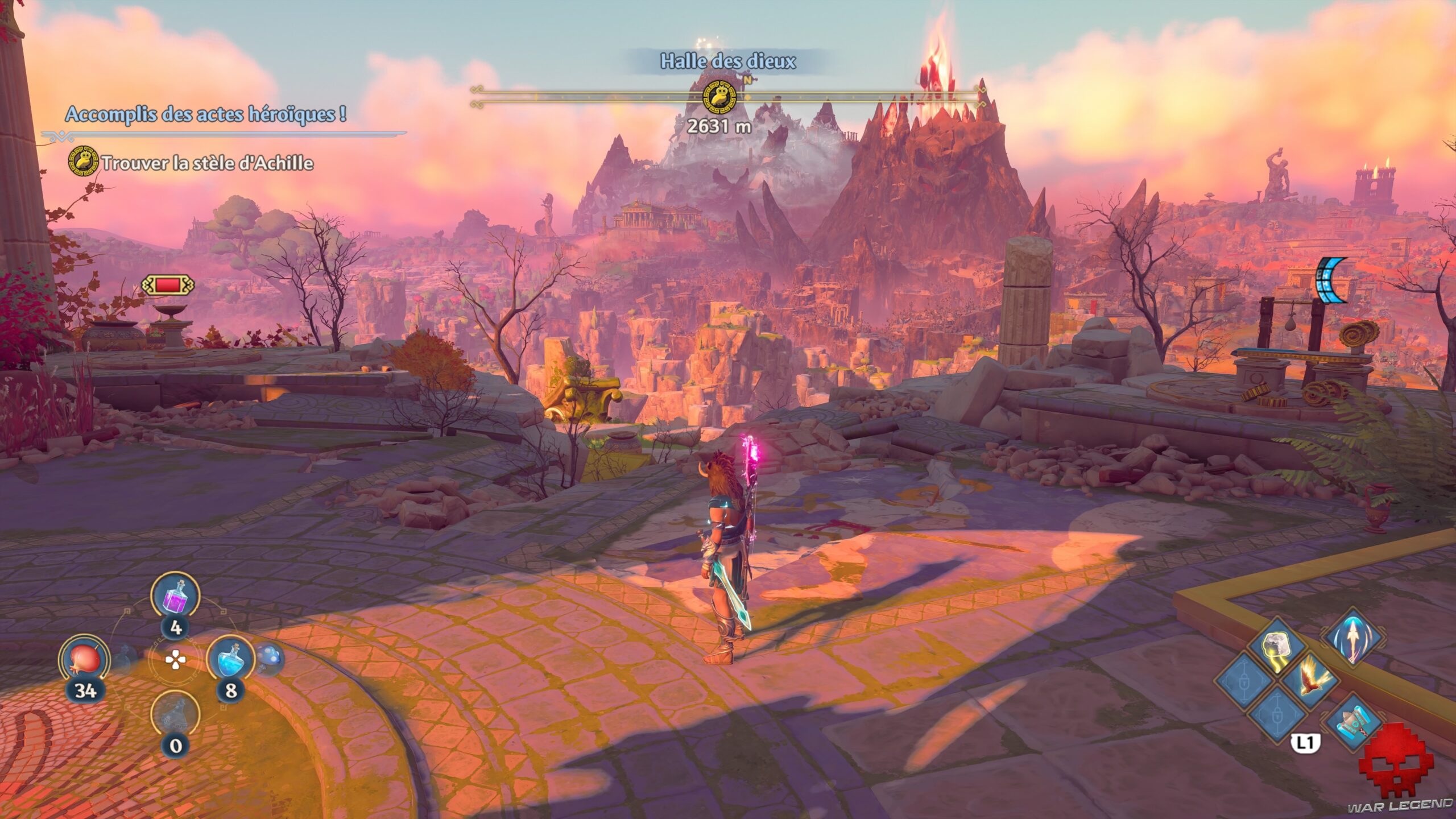 Guide débutant Immortals Fenyx Rising 01