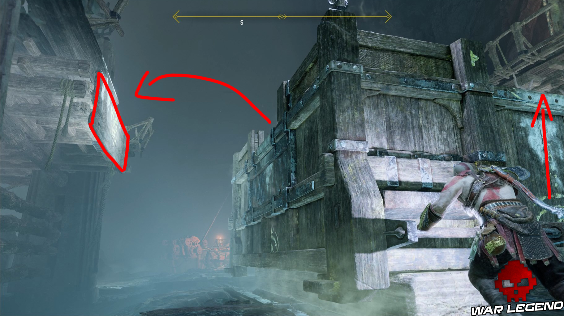 Guide god of war montagne coffre légendaire 1