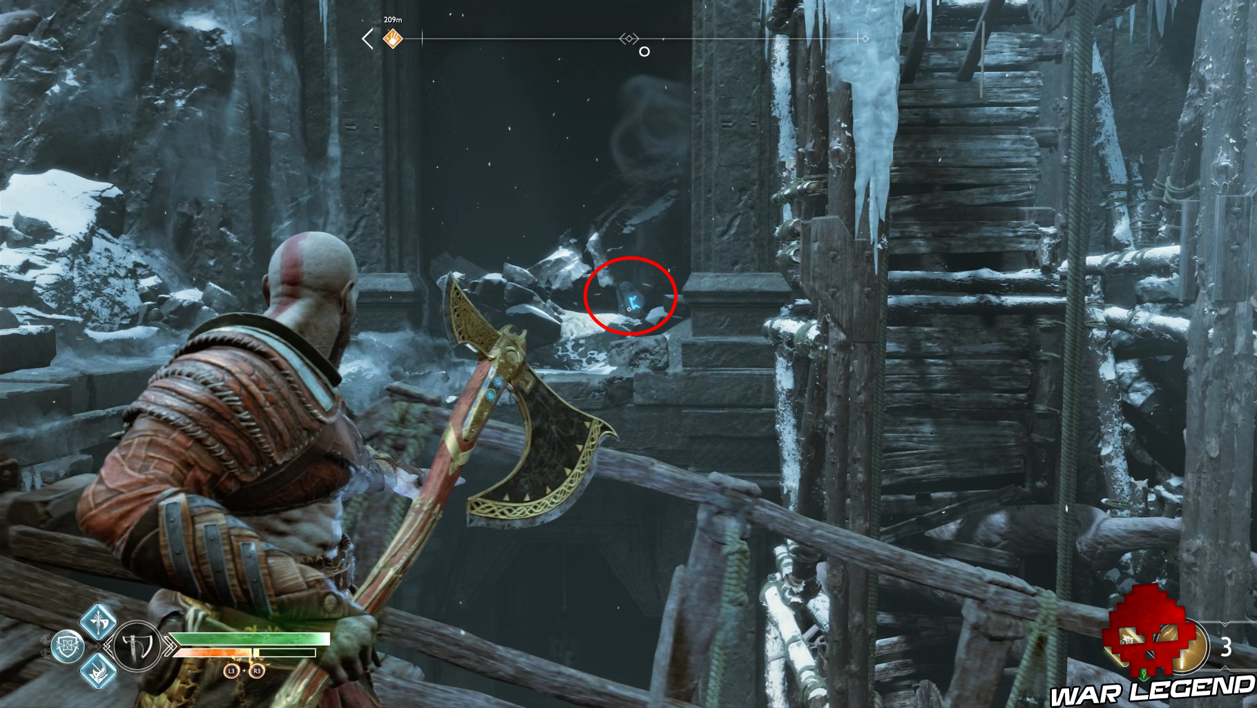 Guide god of war montagne coffre norne 7