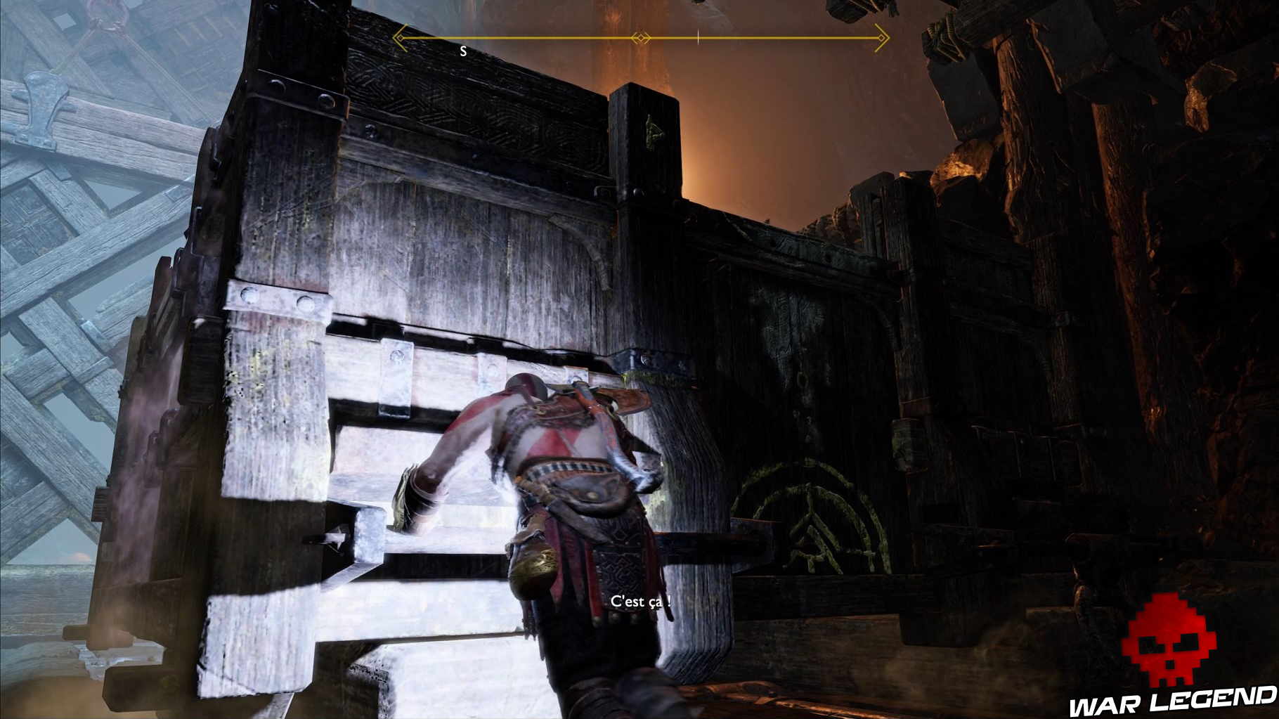 Guide god of war montagne corbeau 3