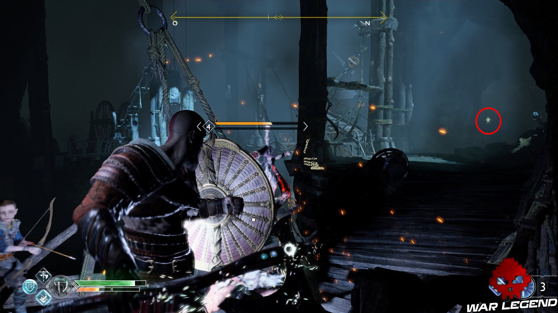 Guide god of war montagne corbeau 4-1