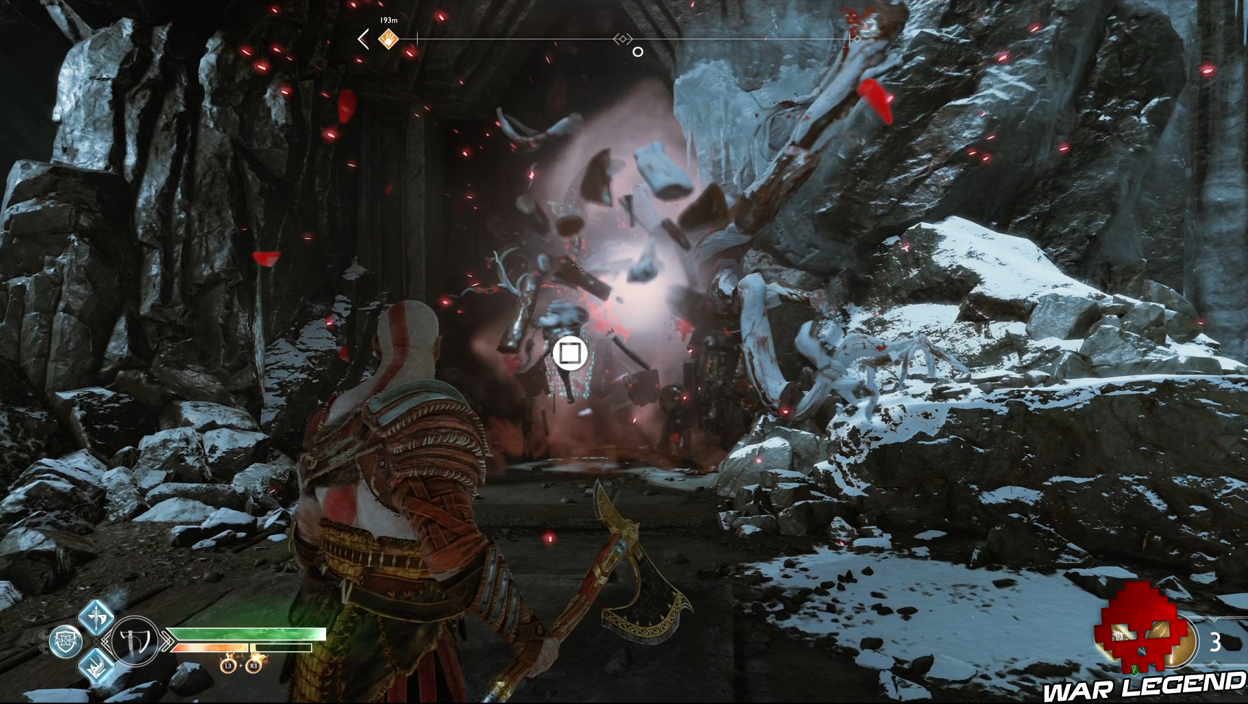 Guide god of war montagne inscription runique 1