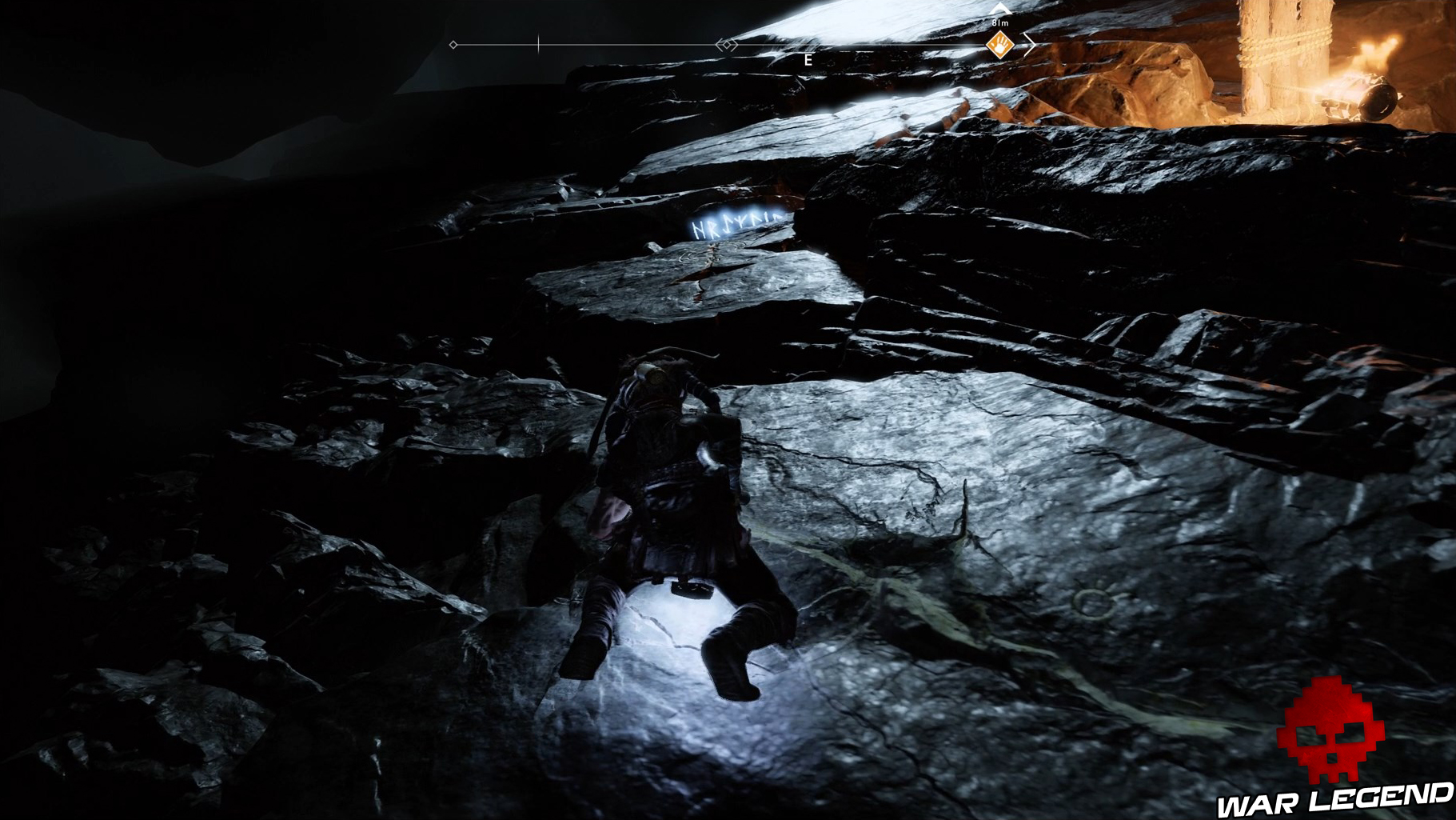 Guide god of war montagne inscription runique 2