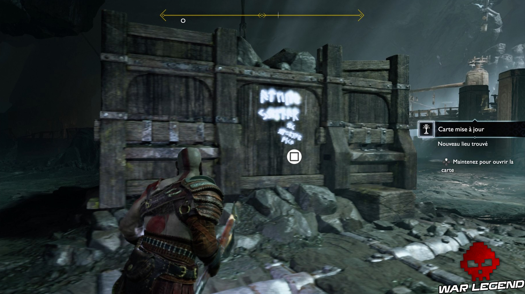 Guide god of war montagne inscription runique 4