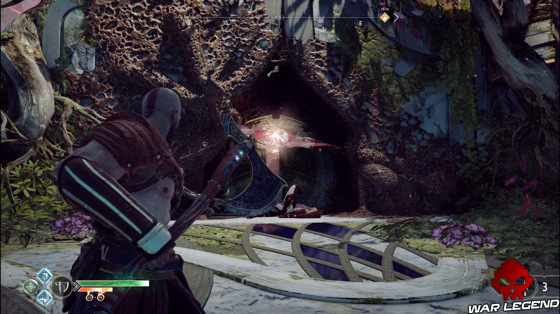 Guide god of war tous les collectibles alfheim coffre des nornes 2