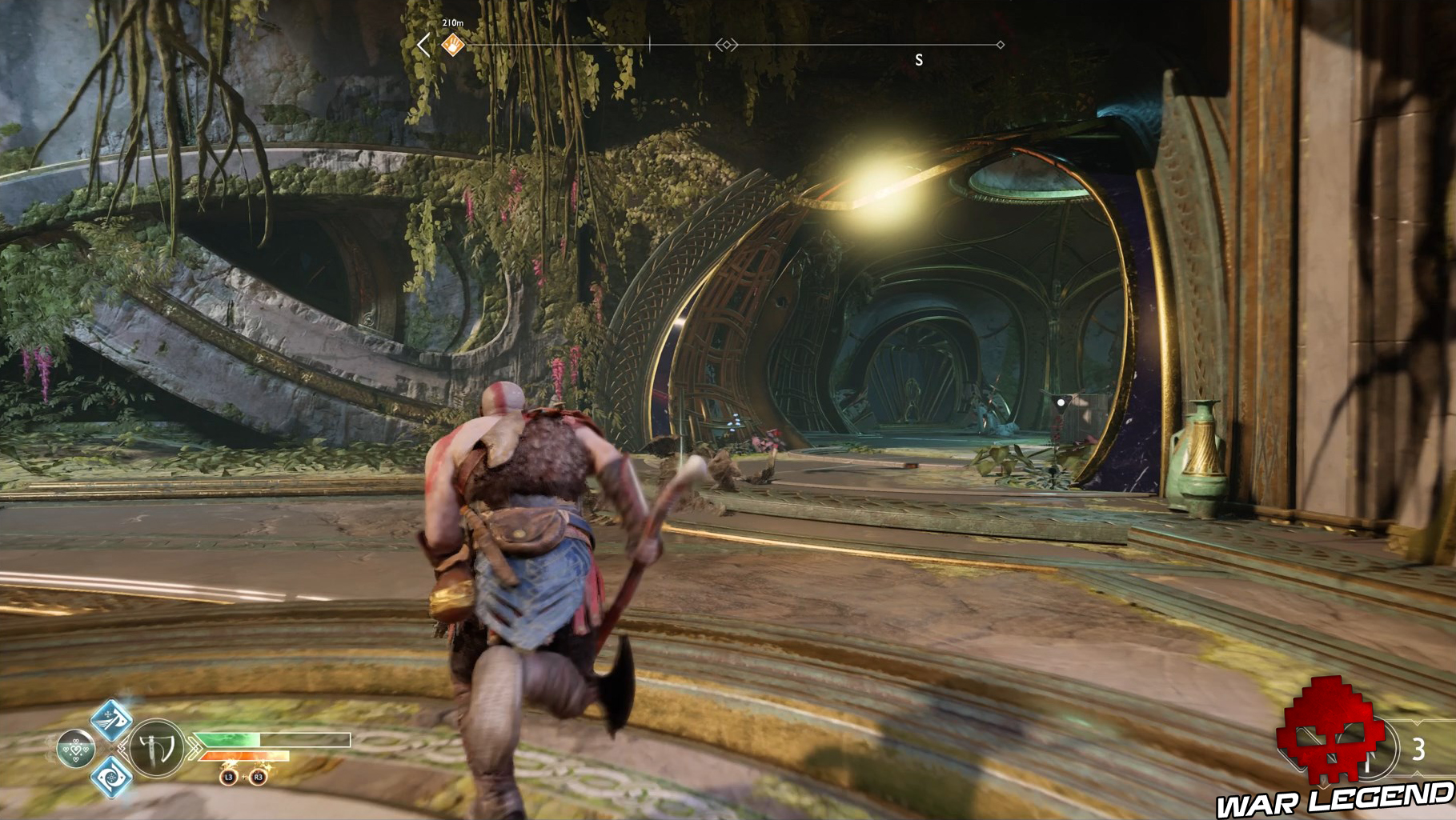 Guide god of war tous les collectibles alfheim coffre légendaire 1