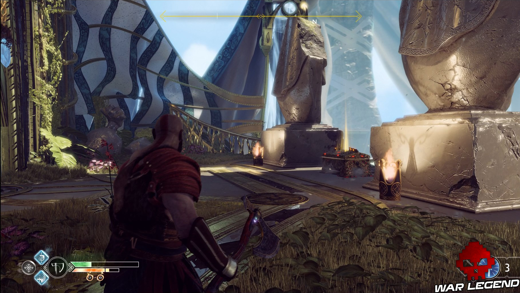 Guide god of war tous les collectibles alfheim coffre légendaire 4