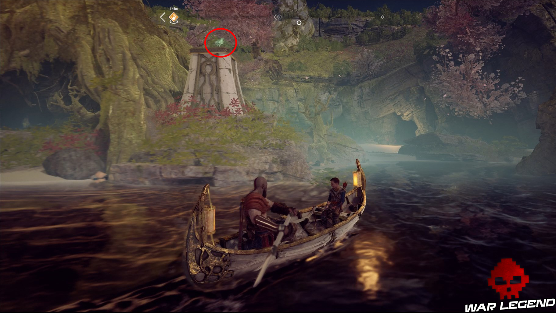 Guide god of war tous les collectibles alfheim corbeau 1