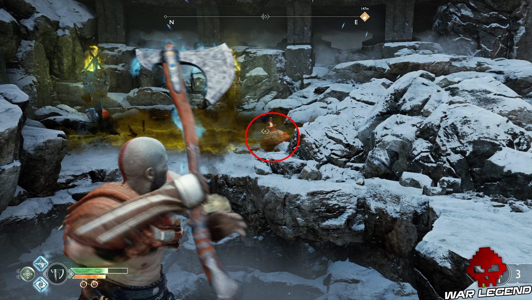 Guide god of war tous les collectibles coffre légendaire 2