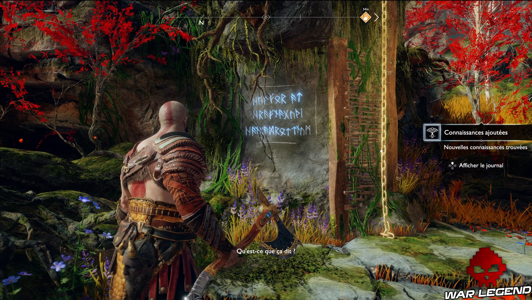 Guide god of war tous les collectibles coffre nornes 12