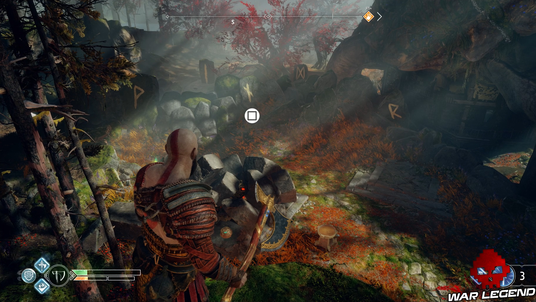 Guide god of war tous les collectibles coffre nornes 13