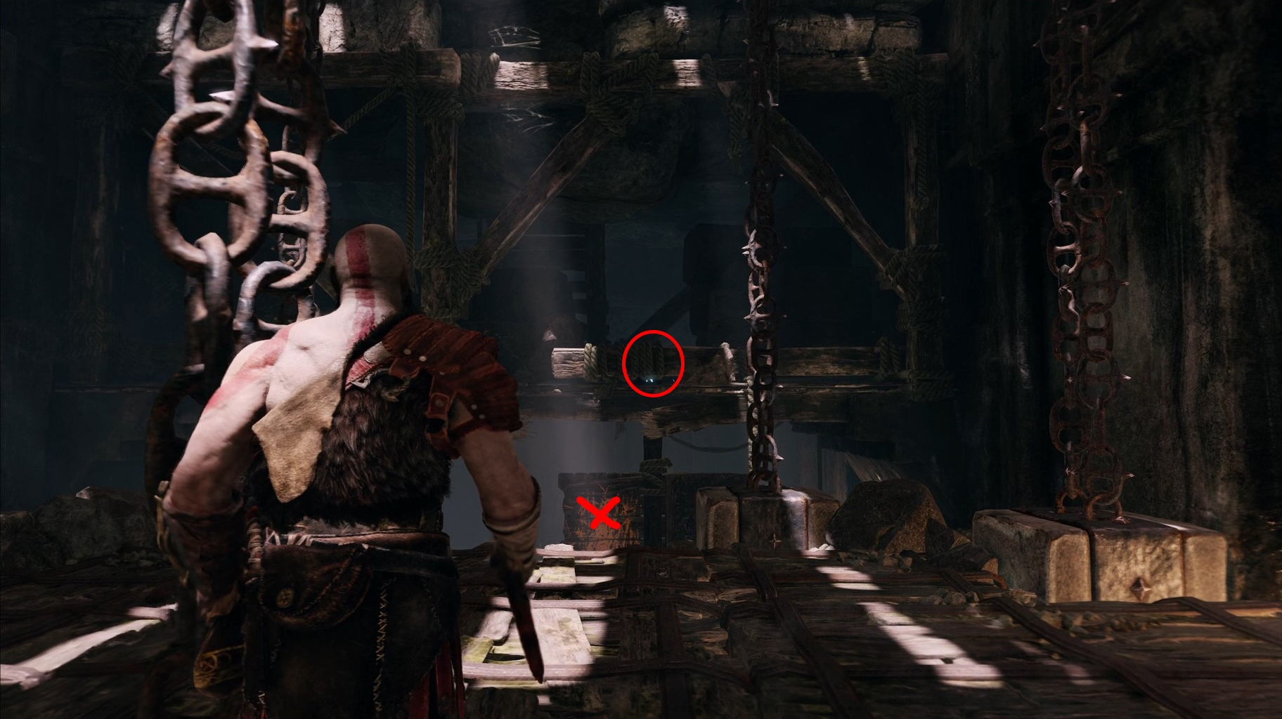 Guide god of war tous les collectibles coffre nornes 6