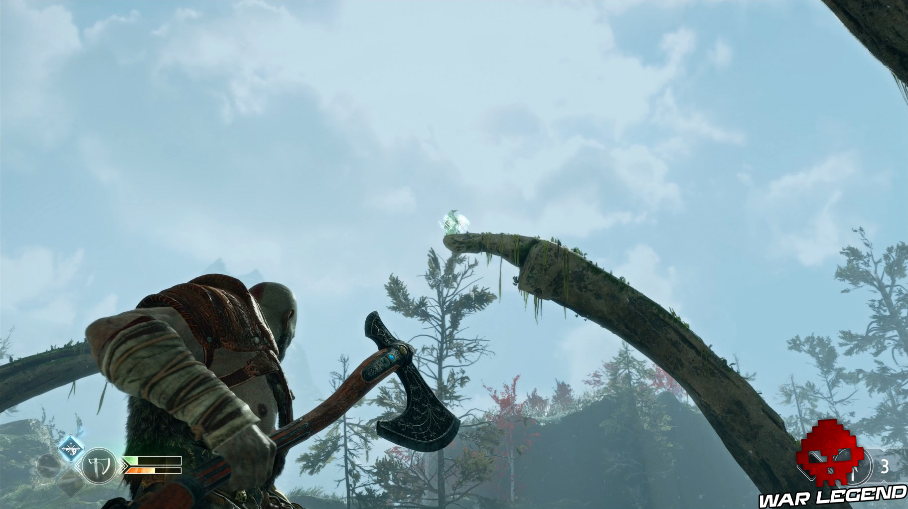 Guide god of war tous les collectibles corbeau 3