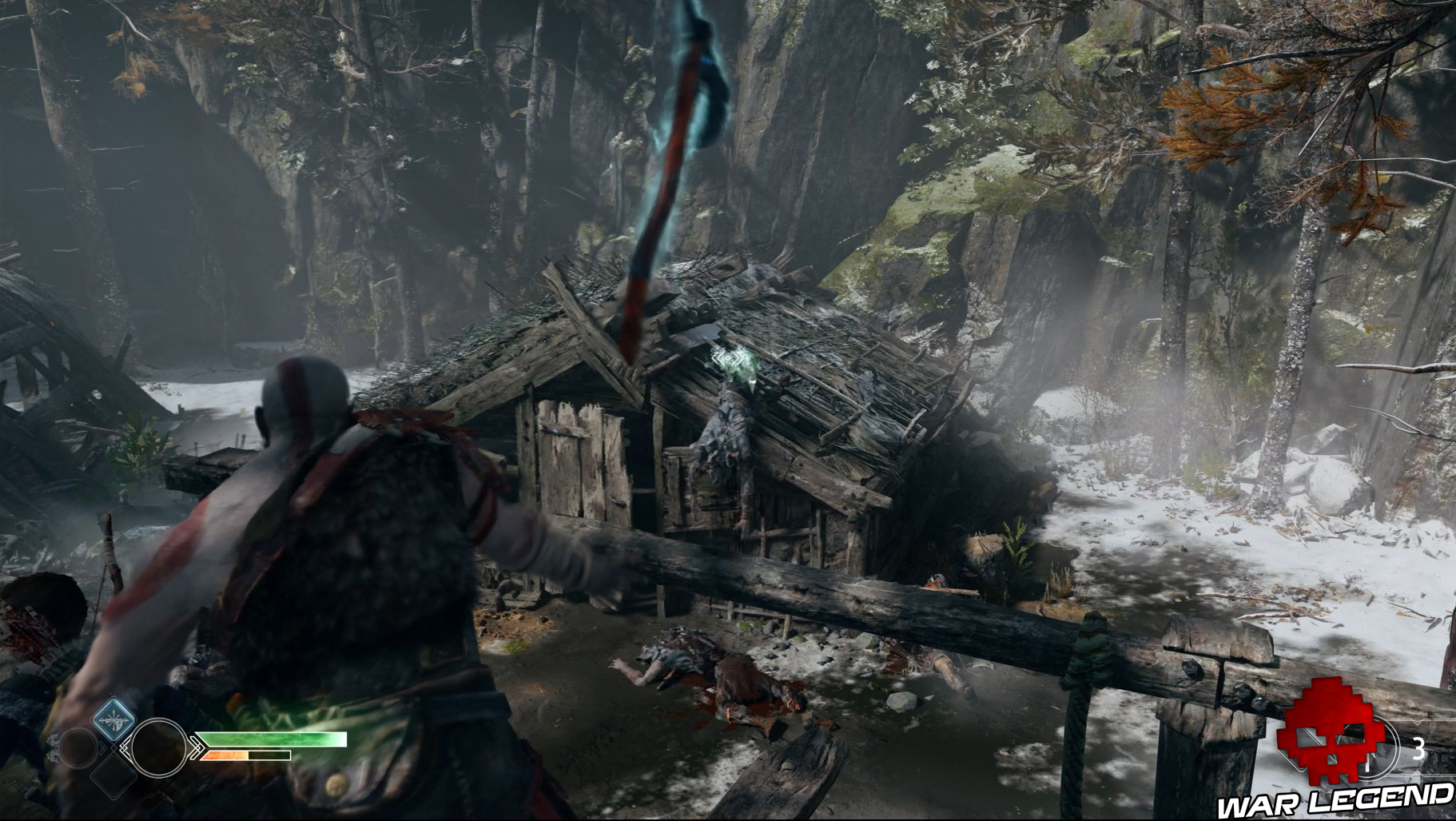 Guide god of war tous les collectibles corbeau 4