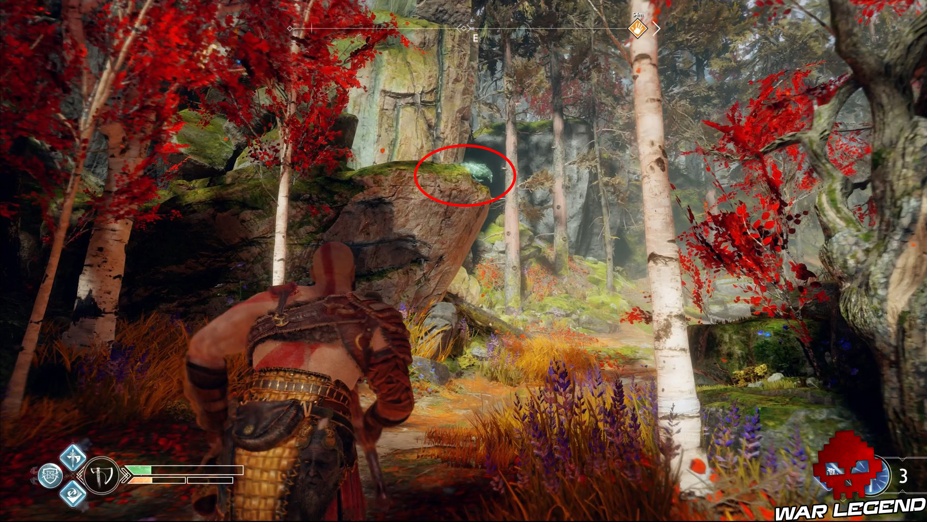 Guide god of war tous les collectibles corbeau 5