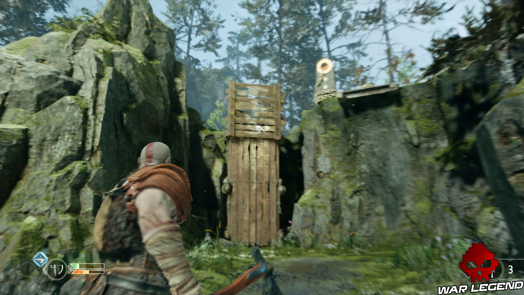 Guide god of war tous les collectibles inscription runique 1