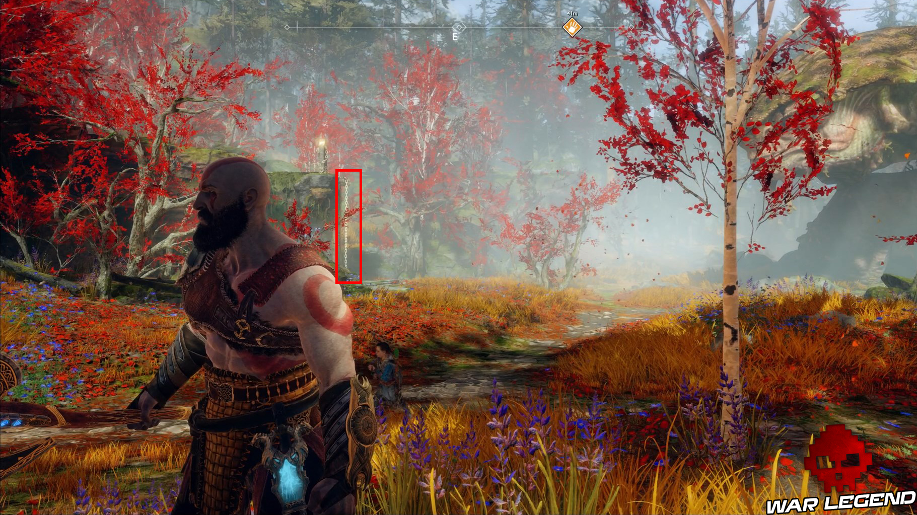 Guide god of war tous les collectibles rivière artefact visages de la peur 10