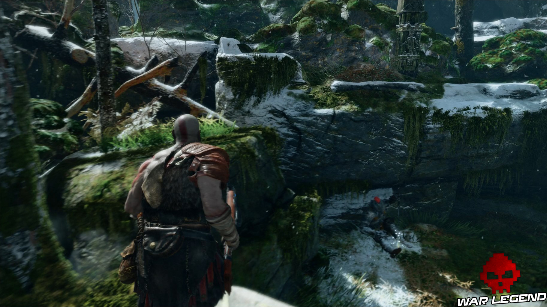 Guide god of war tous les collectibles rivière artefact visages de la peur 2