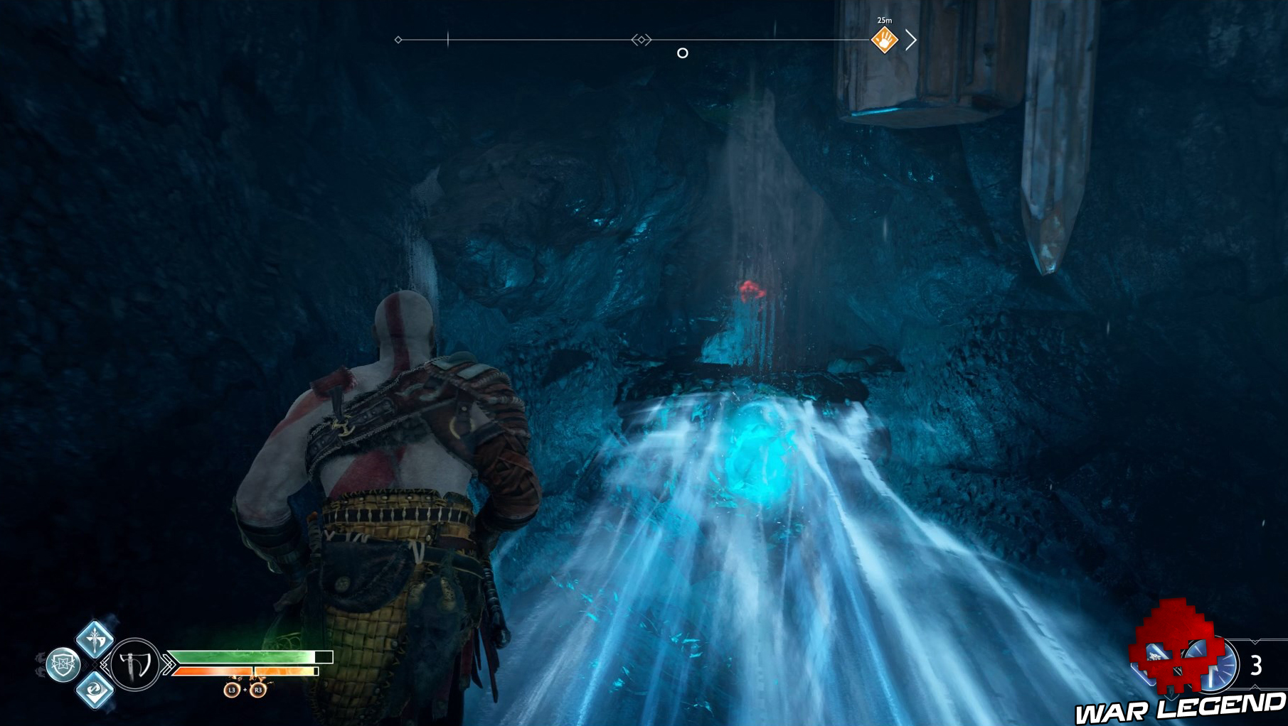 Guide god of war tous les collectibles rivière chambre cachée 2