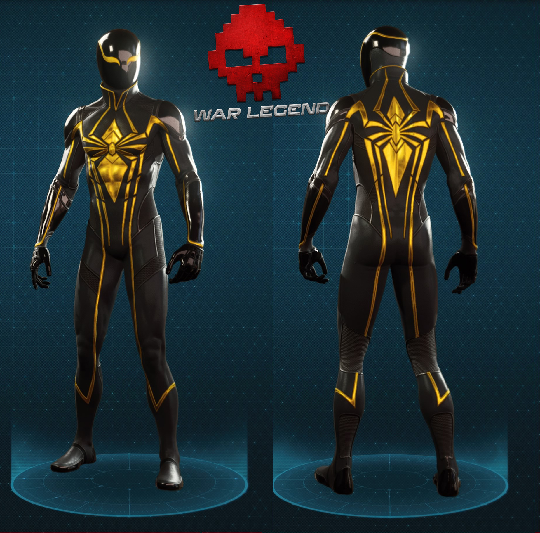 Guide spider-man costume Spider-armure mk2