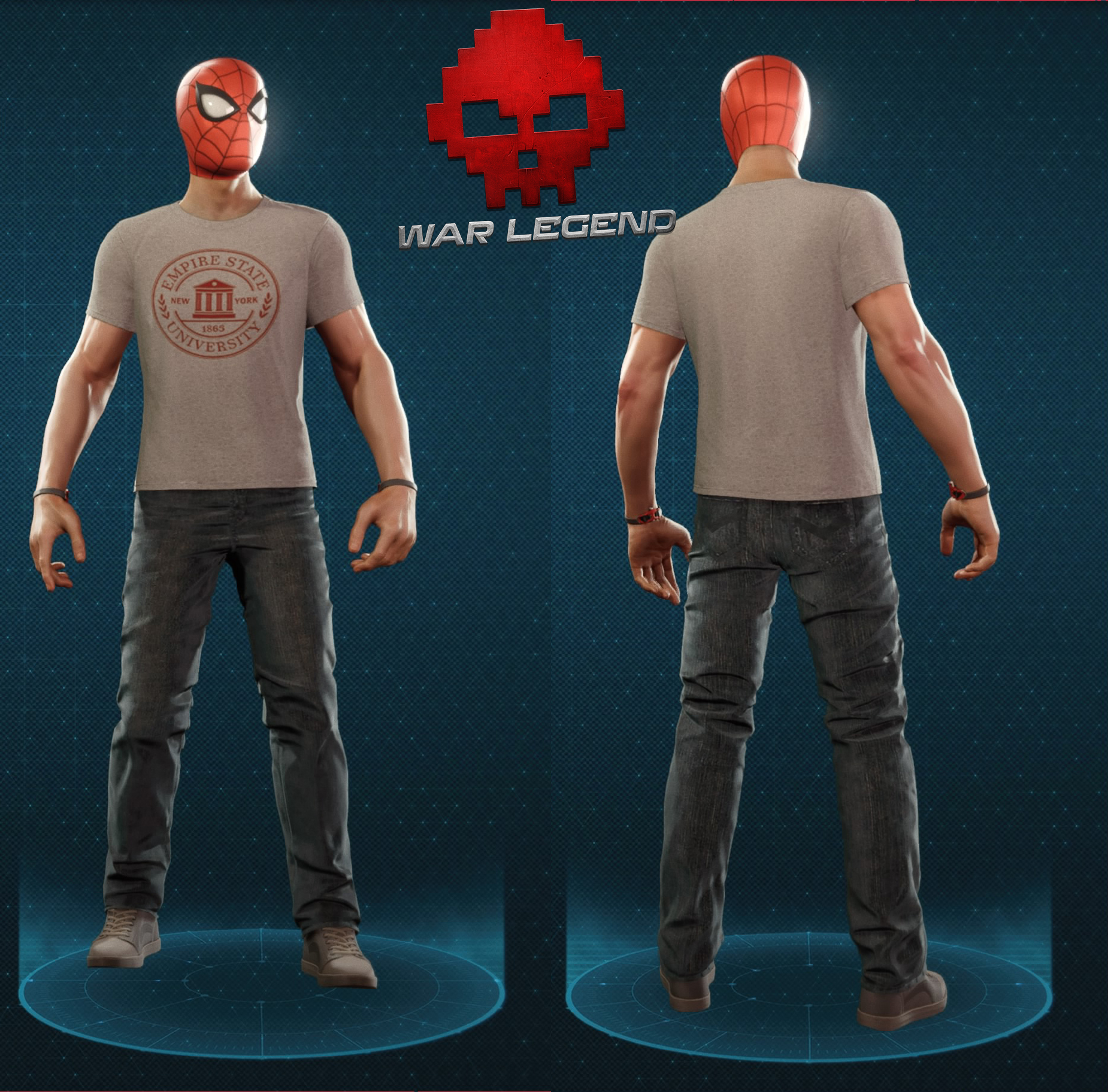 Guide spider-man costume ESU