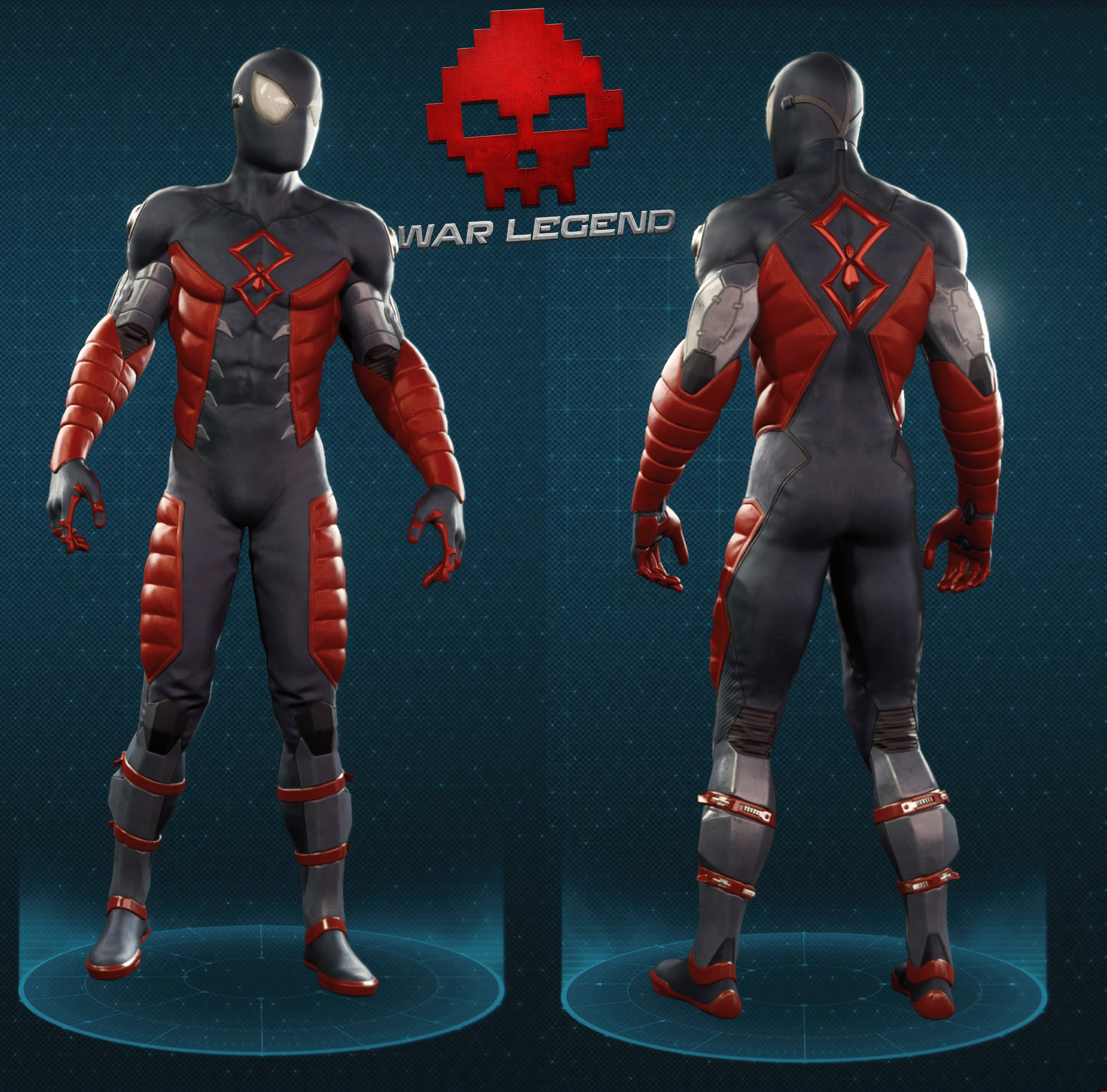 Guide spider-man costume isolant