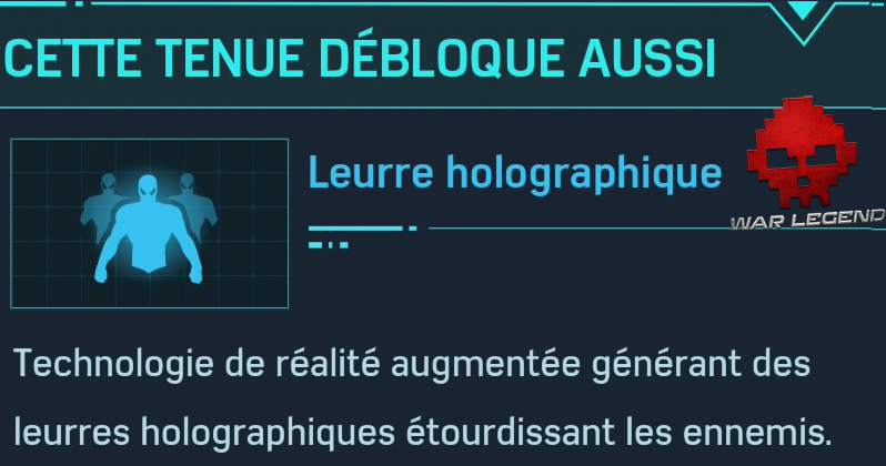 Guide spider-man costume scarlet spider leurre holographique