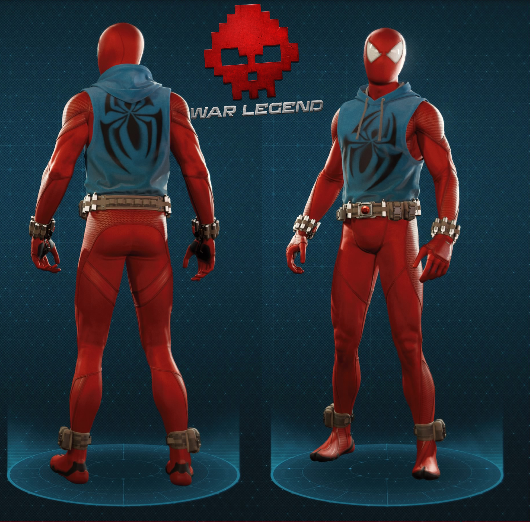 Guide spider-man costume scarlet spider