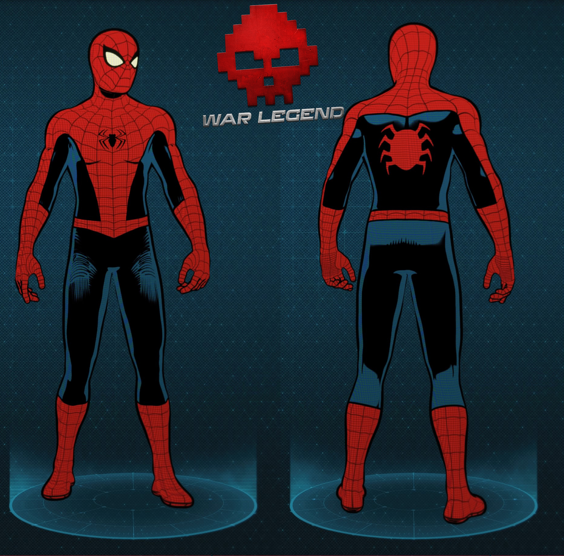 Guide spider-man costume vintage