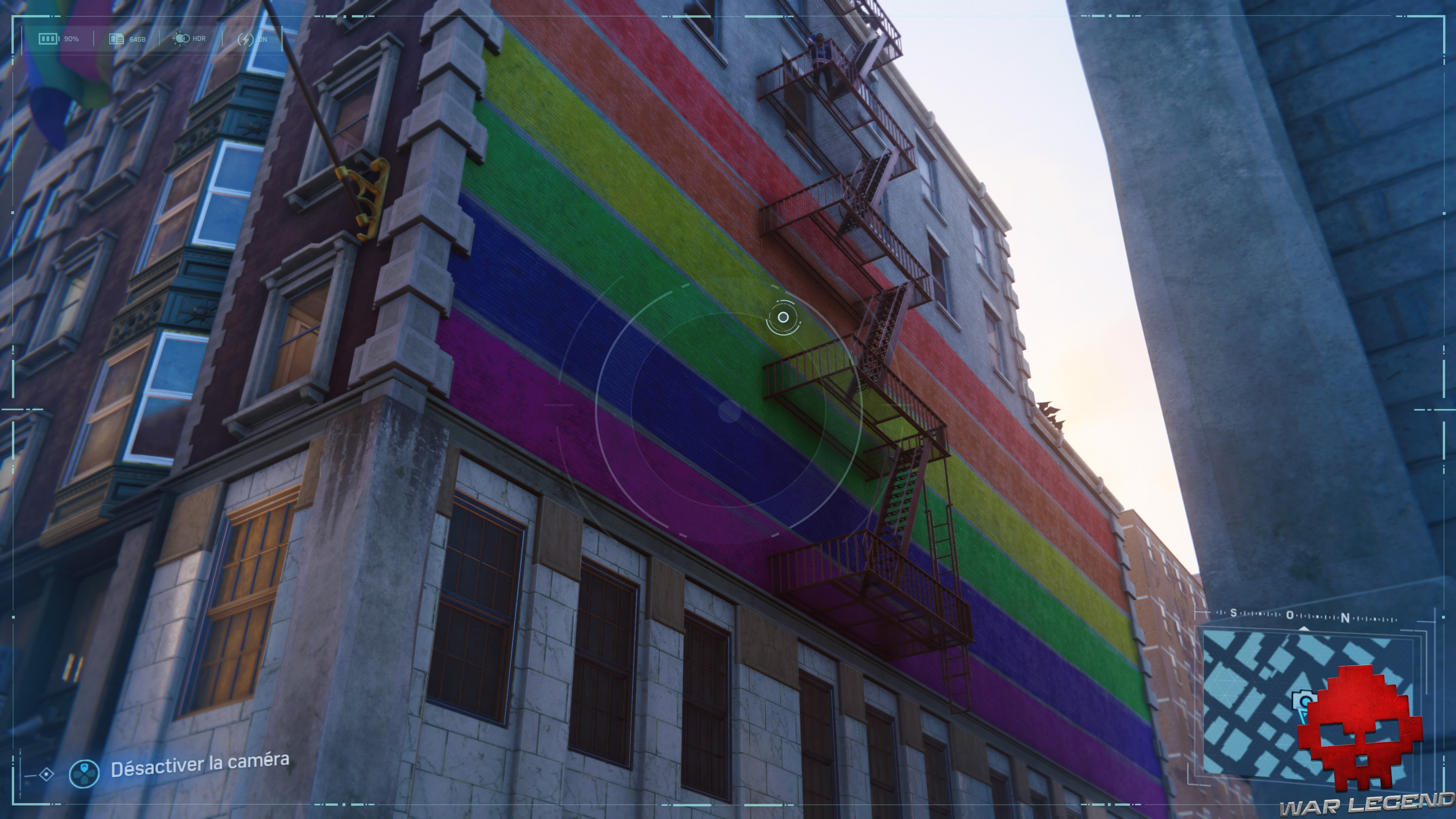 Spider-Man photo secrète Pride Flag