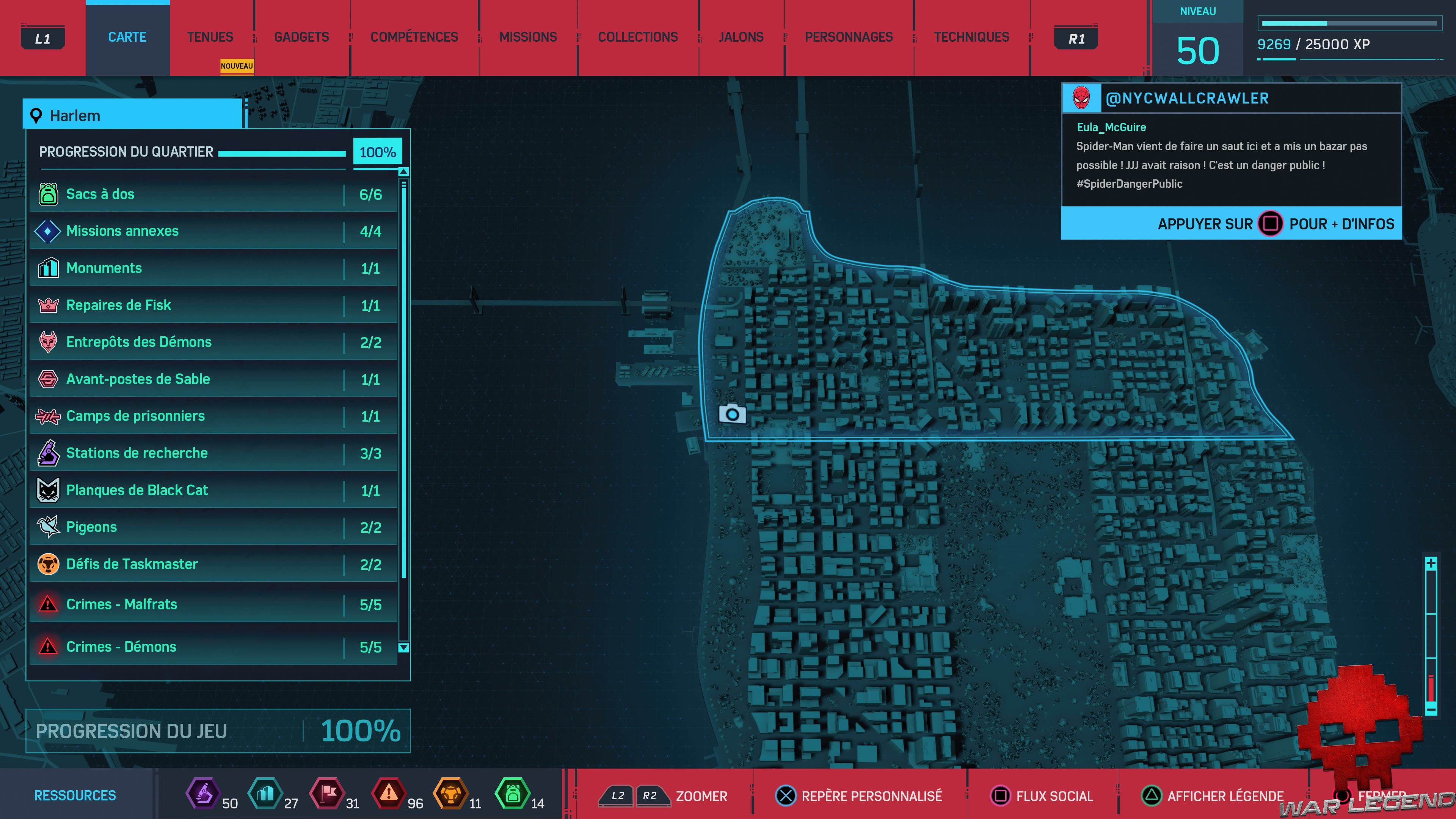 Spider-Man photo secrète General Grant National Memorial carte