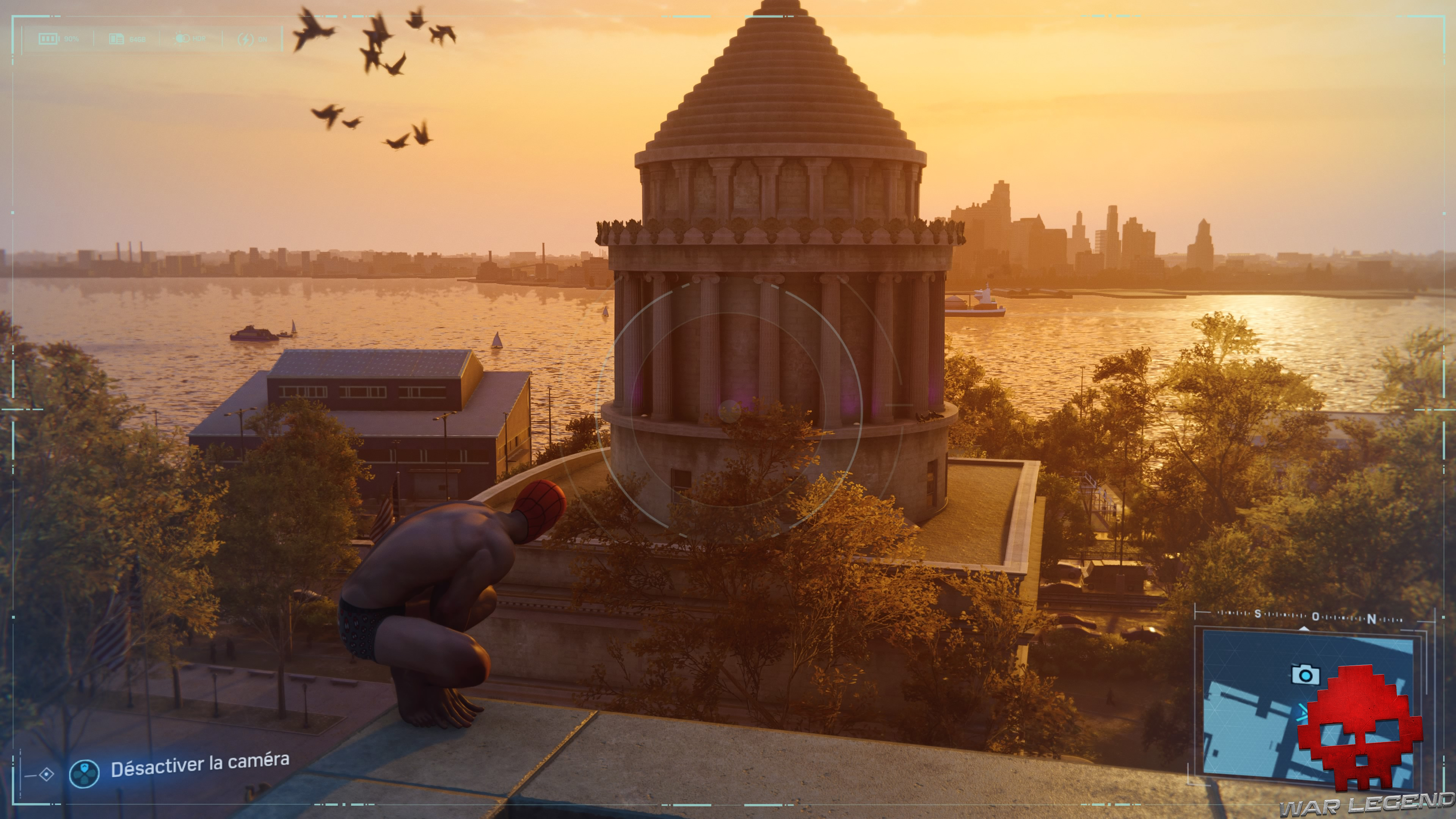 Spider-Man photo secrète General Grant National Memorial