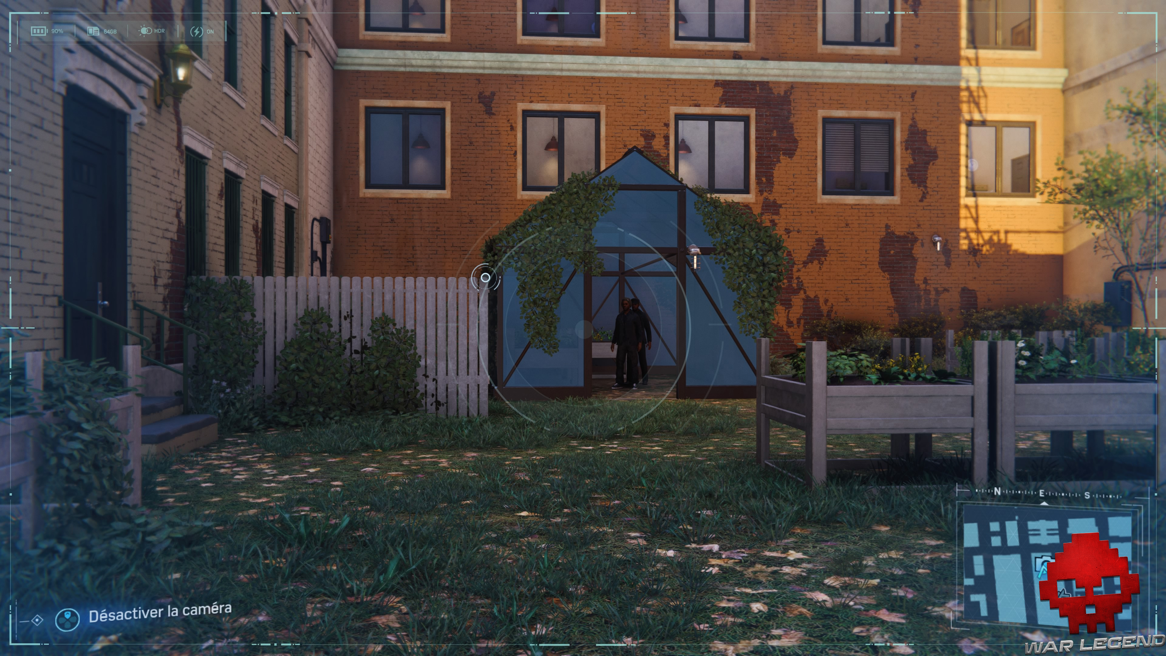 Spider-Man photo secrète Jardin communautaire