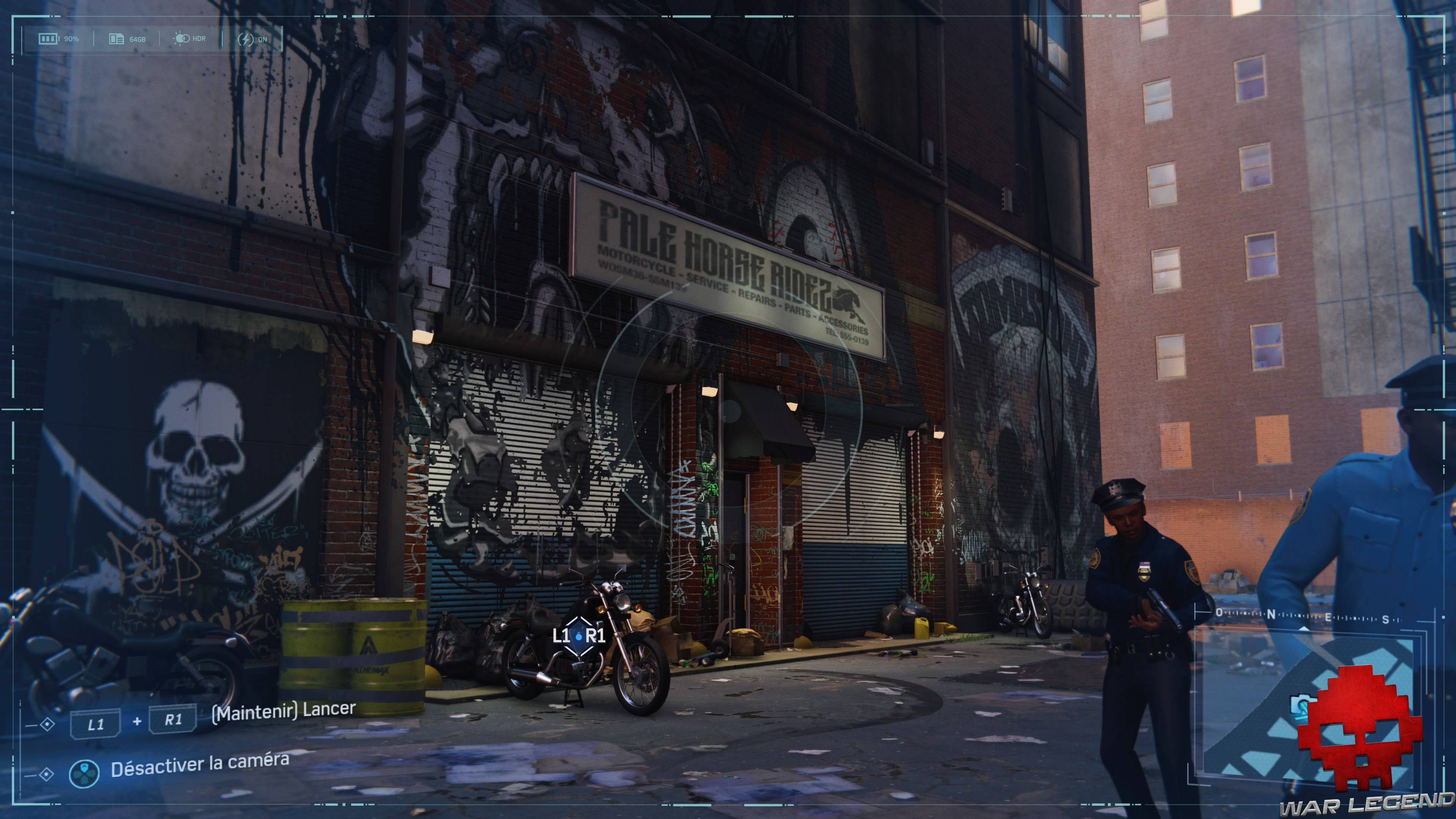 Spider-Man photo secrète Pale Horse Ridez