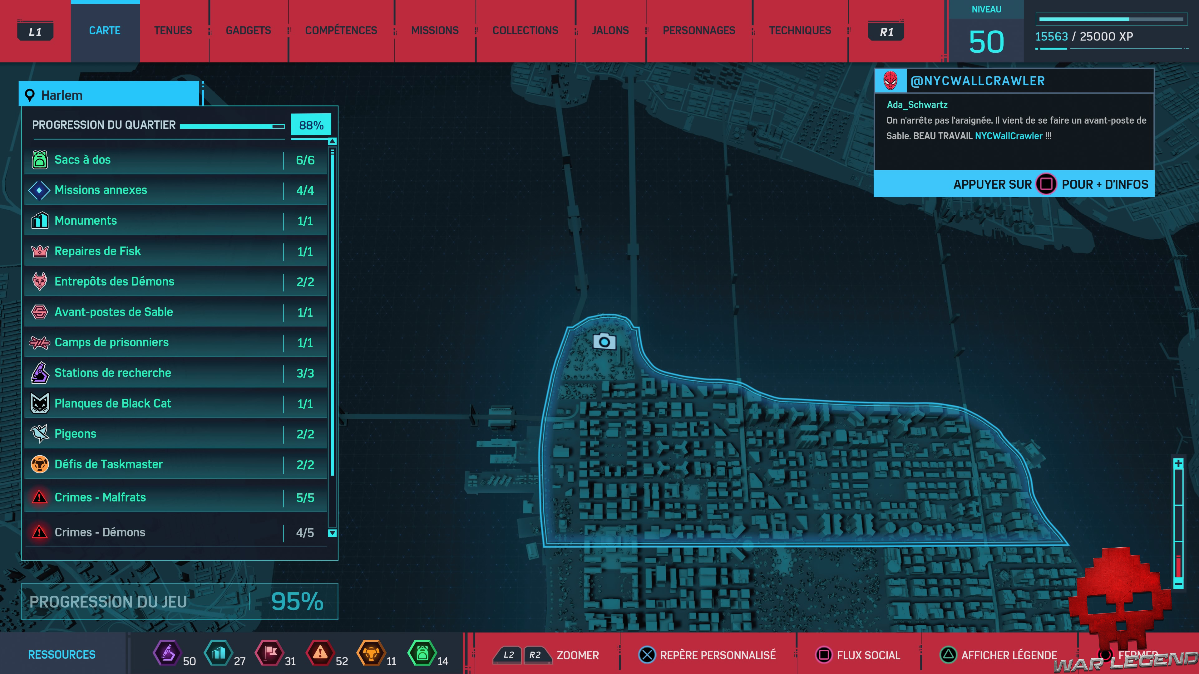 Spider-Man photo secrète Tombe de l'oncle Ben carte