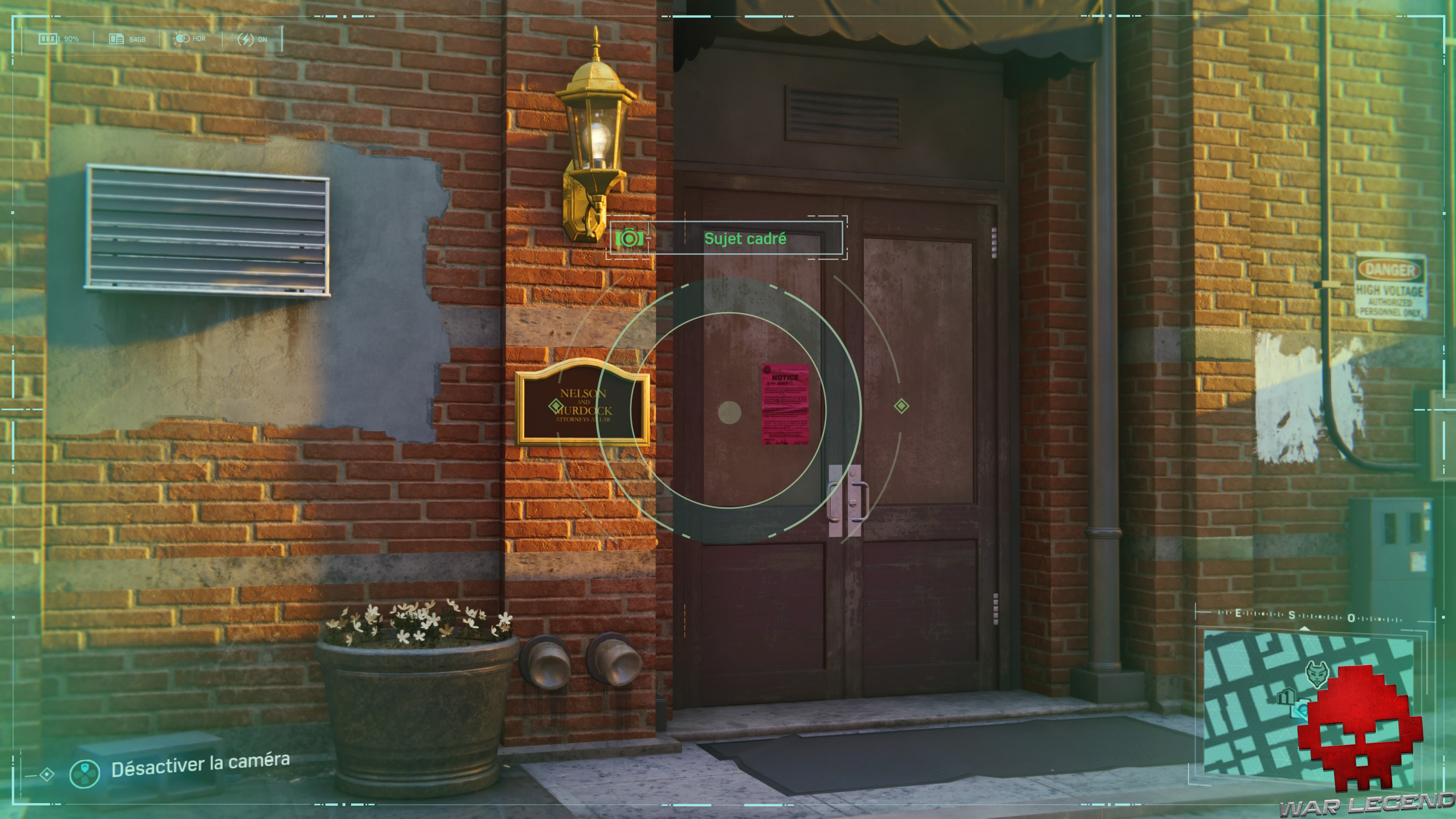 Spider-Man photo secrète Cabinet d'avocats Nelson & Murdock