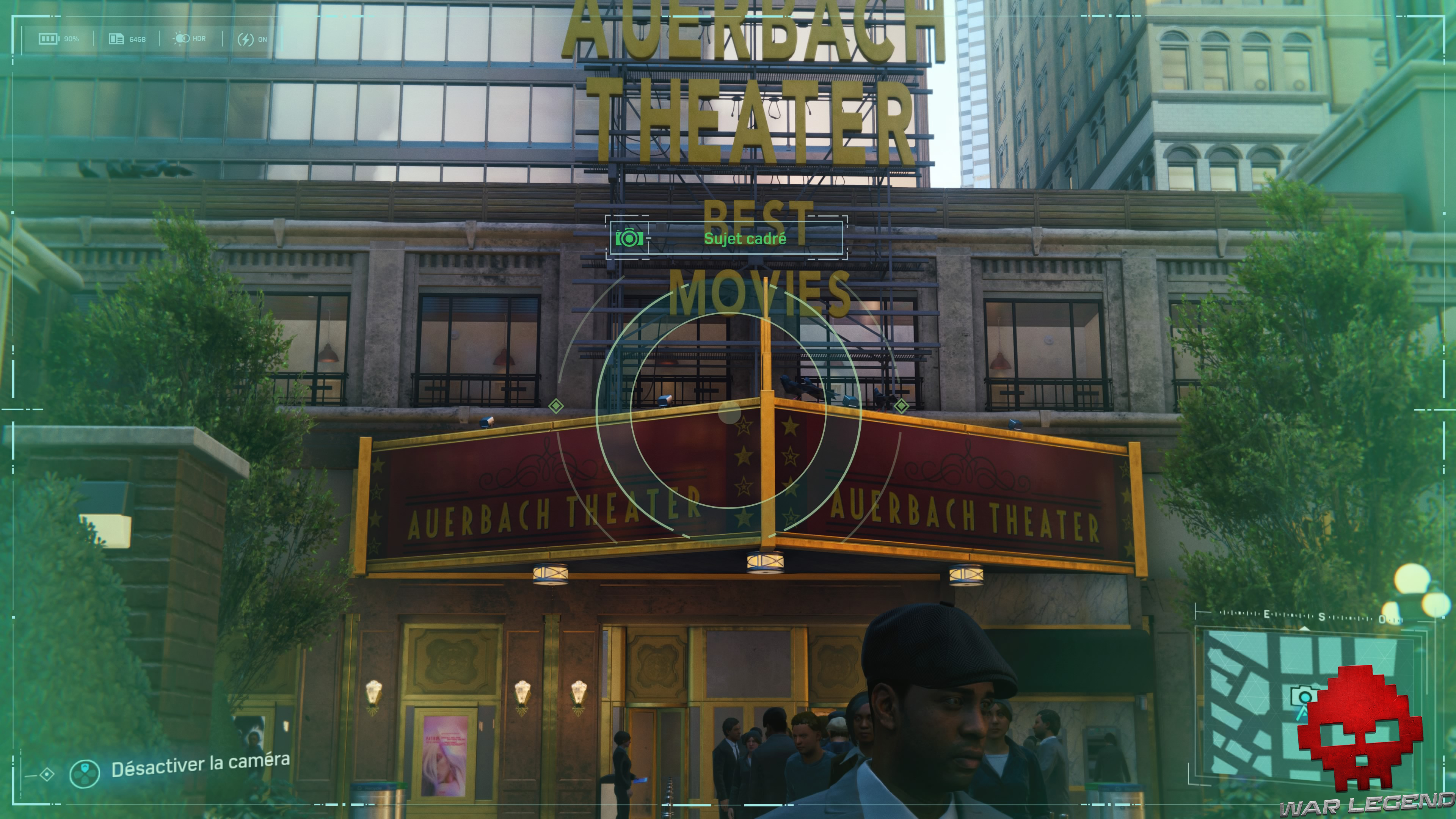 Spider-Man photo secrète Auerbach Theater