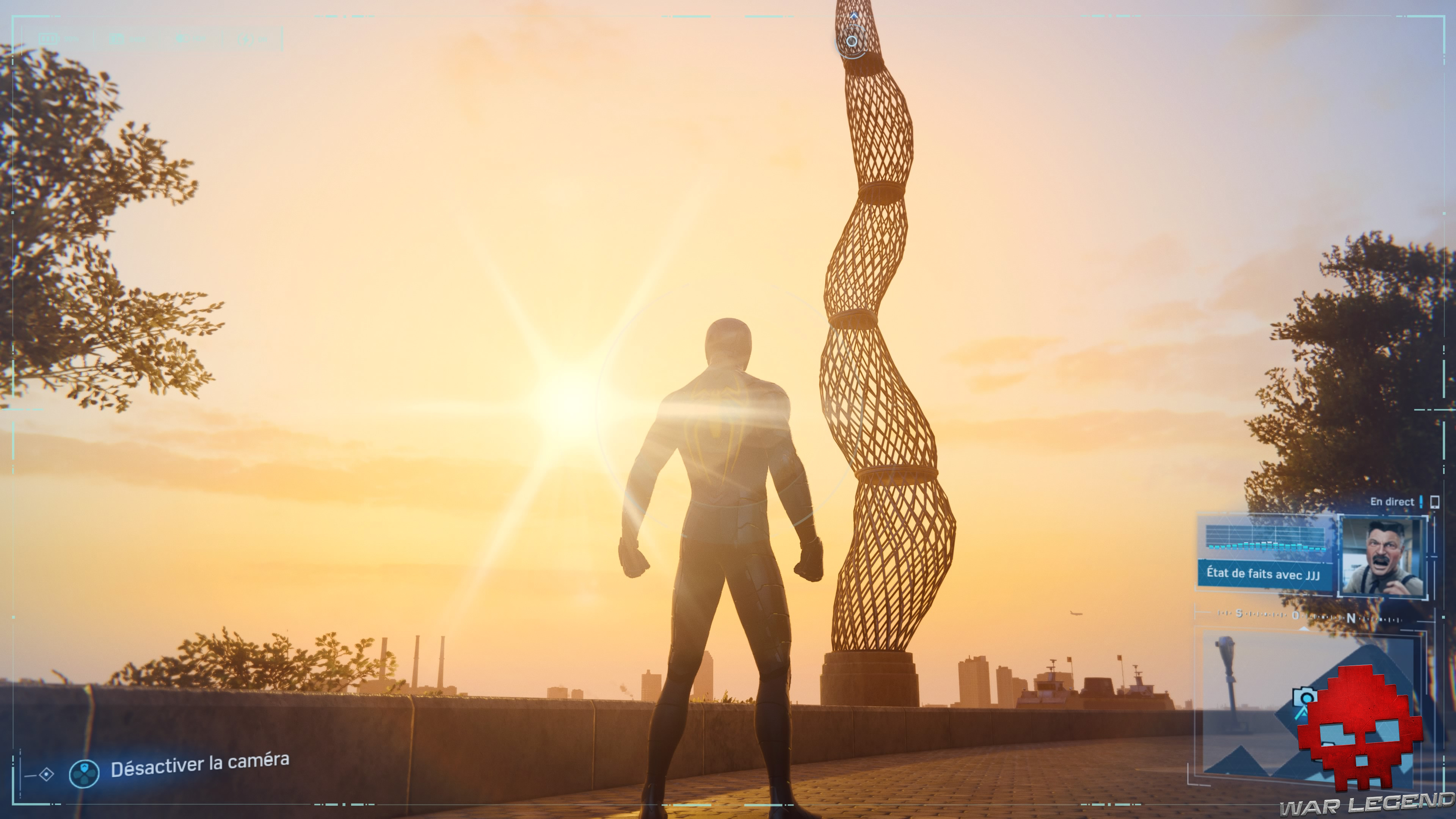 Spider-Man photo secrète statue d'art moderne