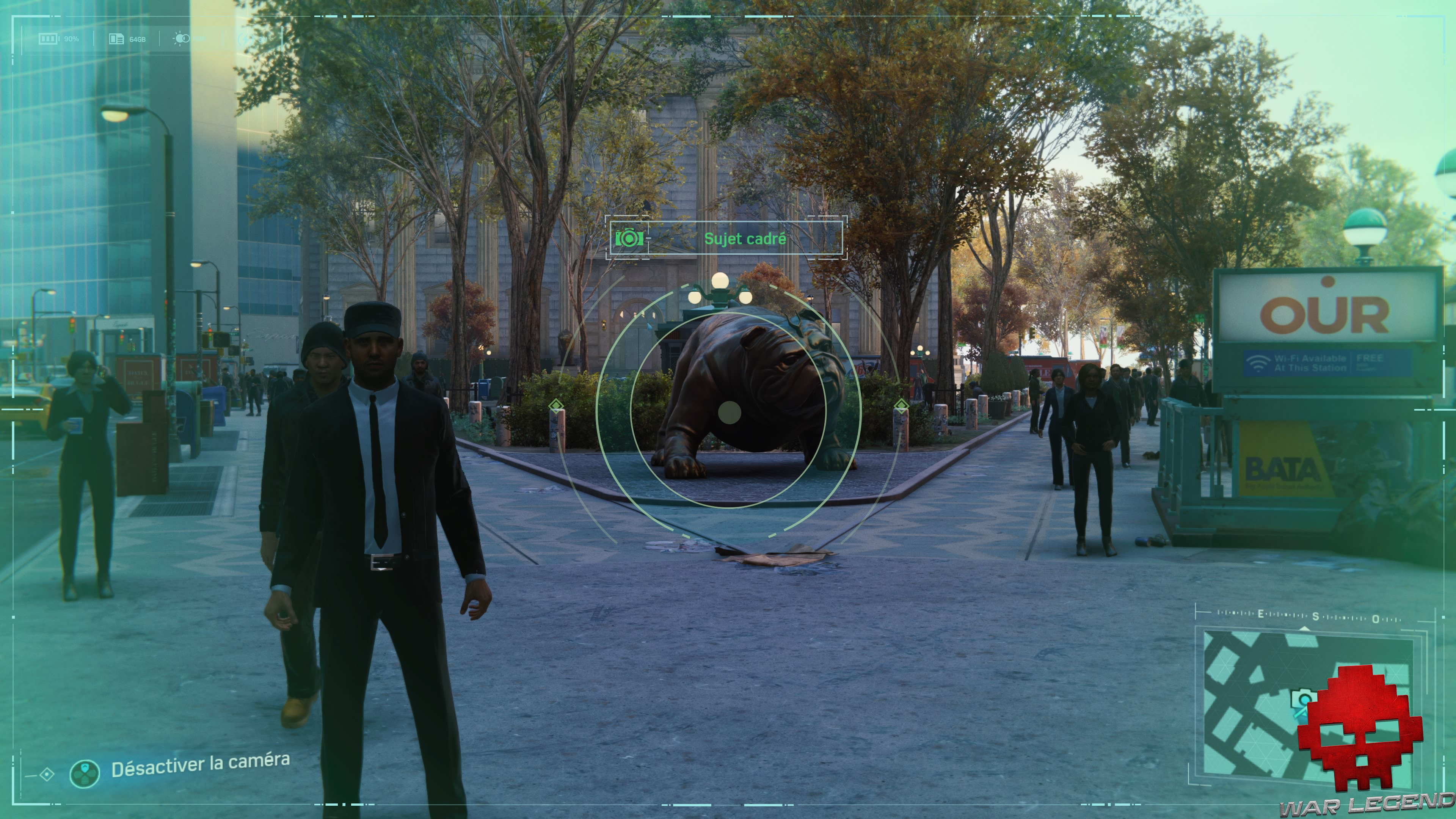 Spider-Man photo secrète statue de lockjaw (gueule d'or)