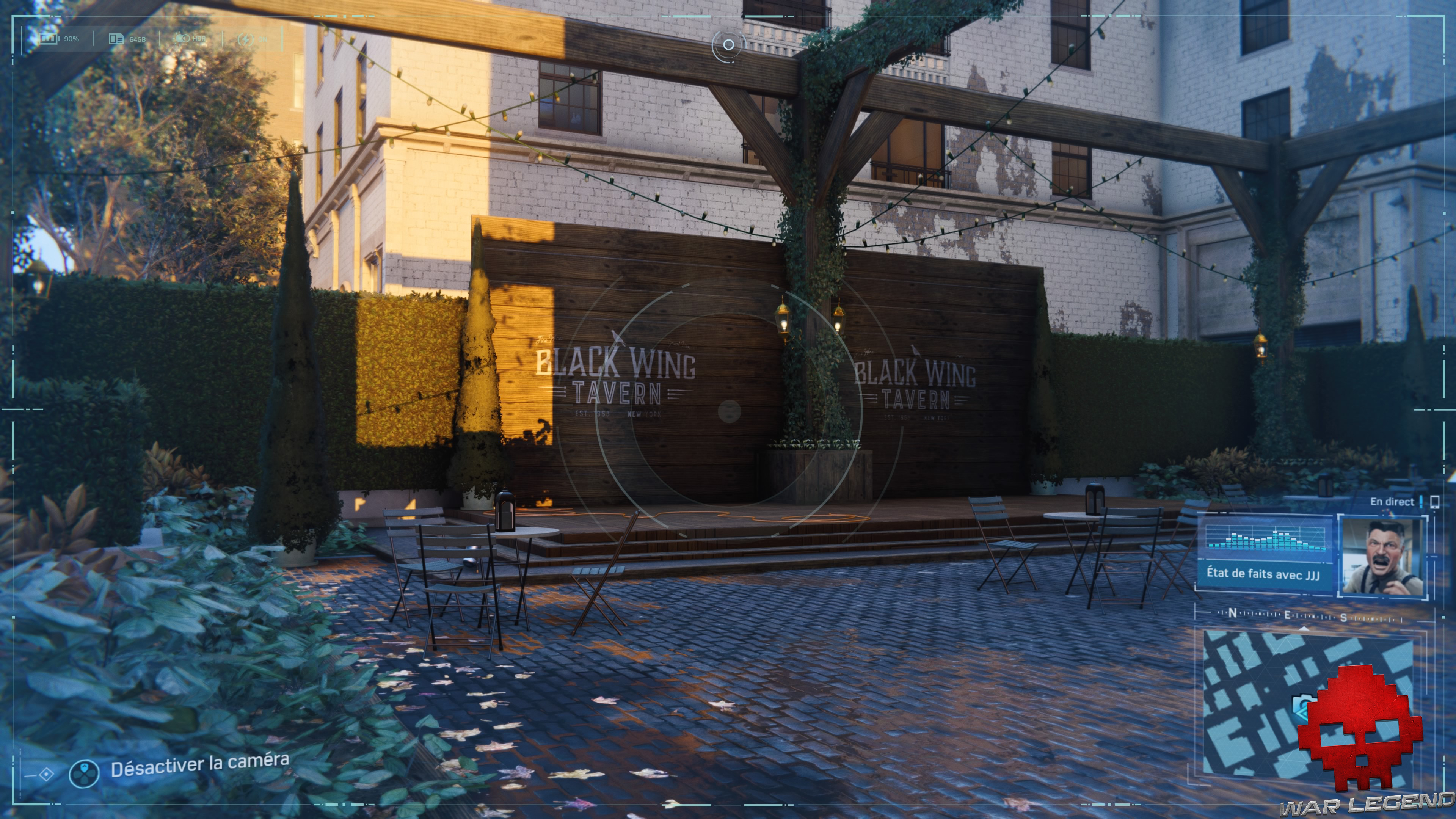 Spider-Man photo secrète black wing tavern