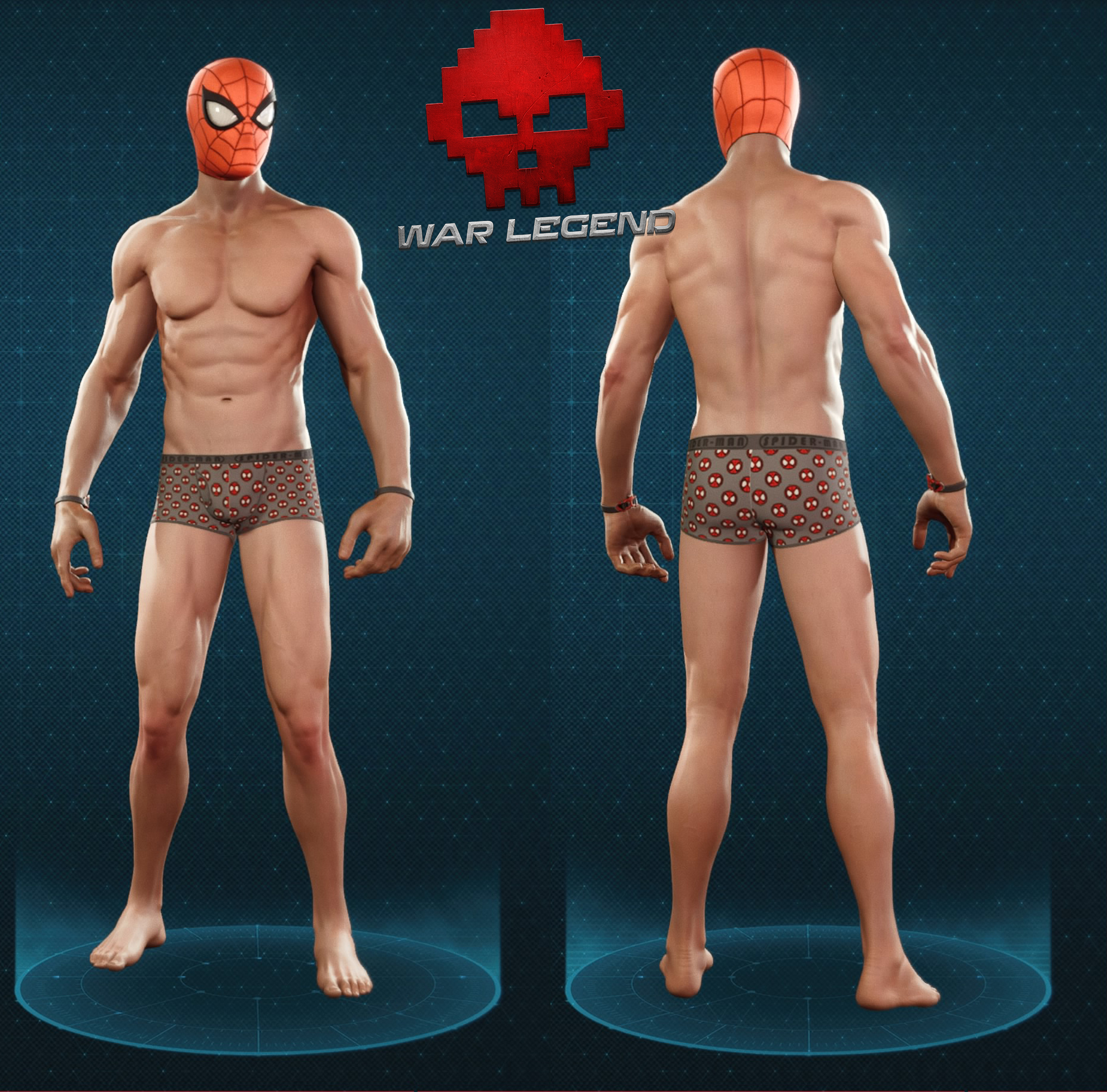 Guide spider-man sous-vêtements