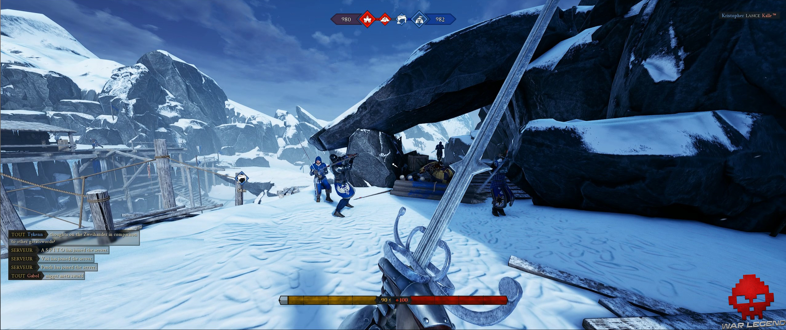 Guide épée mordhau