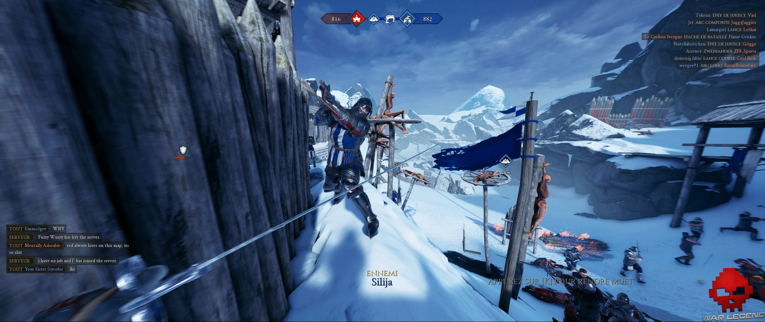 Guide épée mordhau