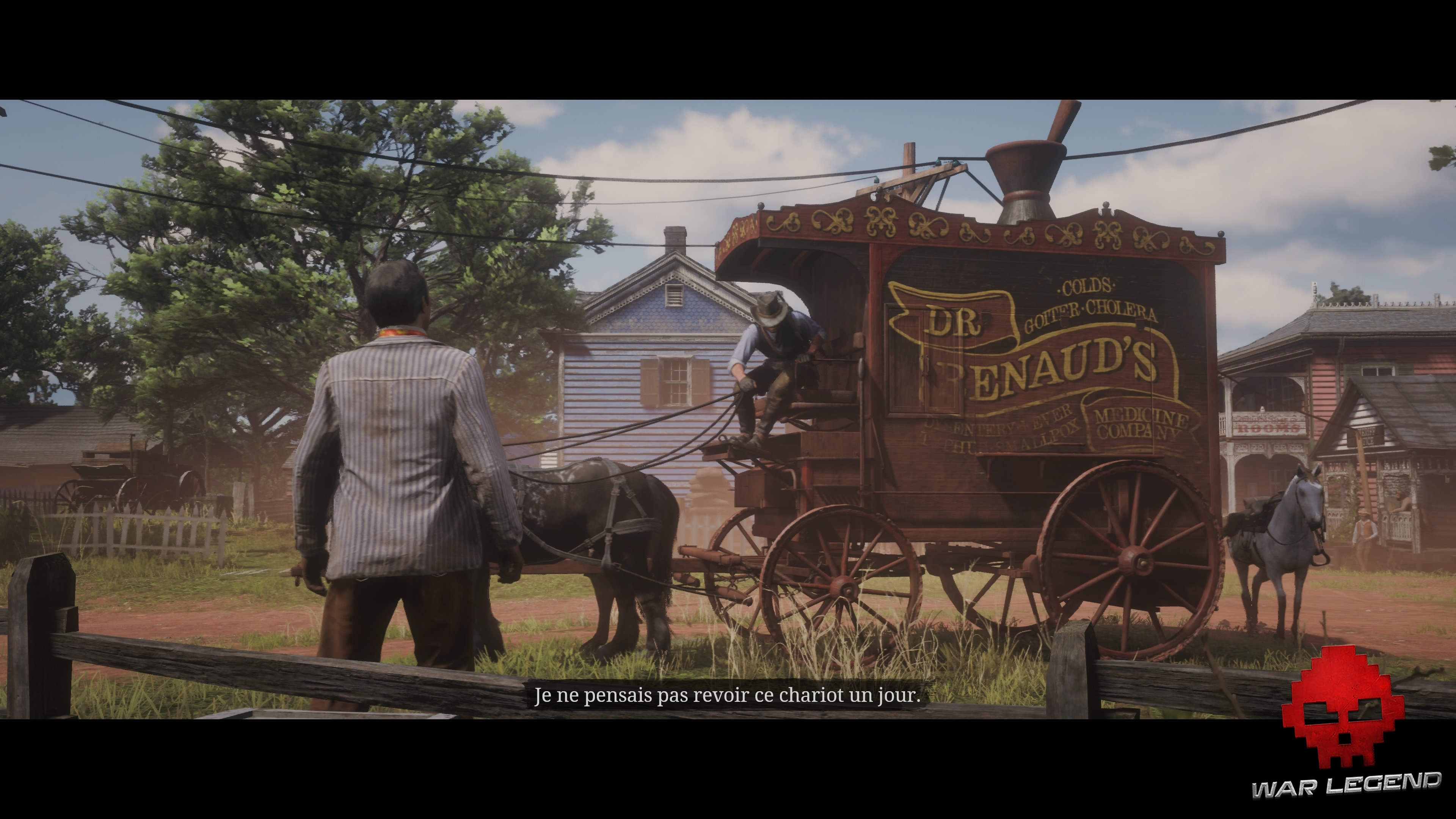 Soluce Red Dead Redemption 2 À tout docteur, tout honneur Arthur donne la charette au docteur