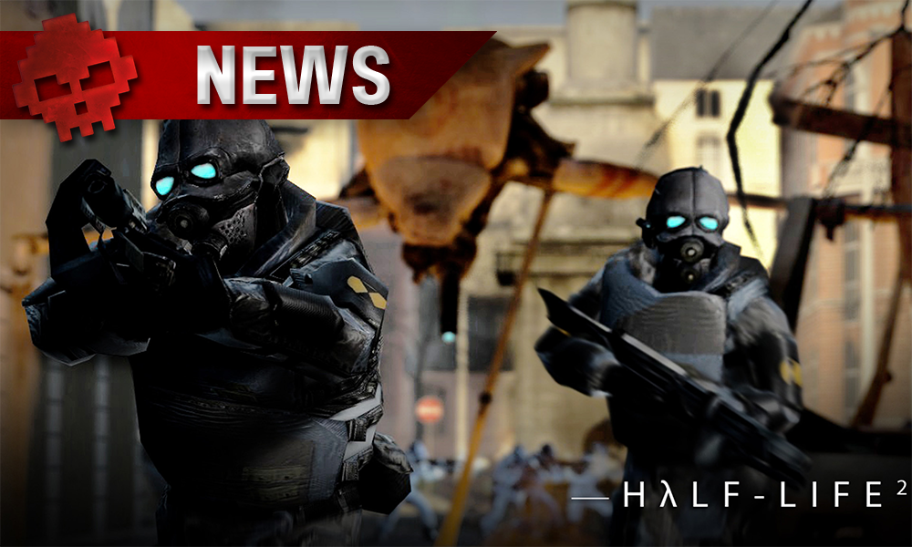 Half Life 2 - Des soldats s'apprêtent à tirer