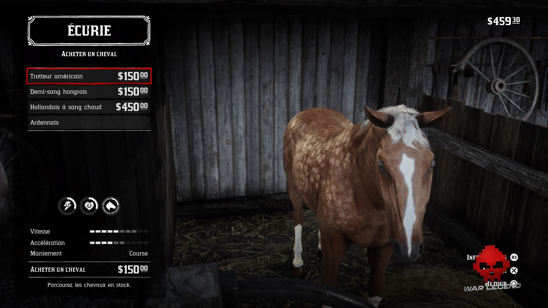 Guide red dead redemption guide des chevaux - achat d'un cheval