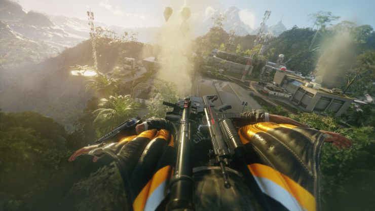 Just Cause 4 leak wingsuit