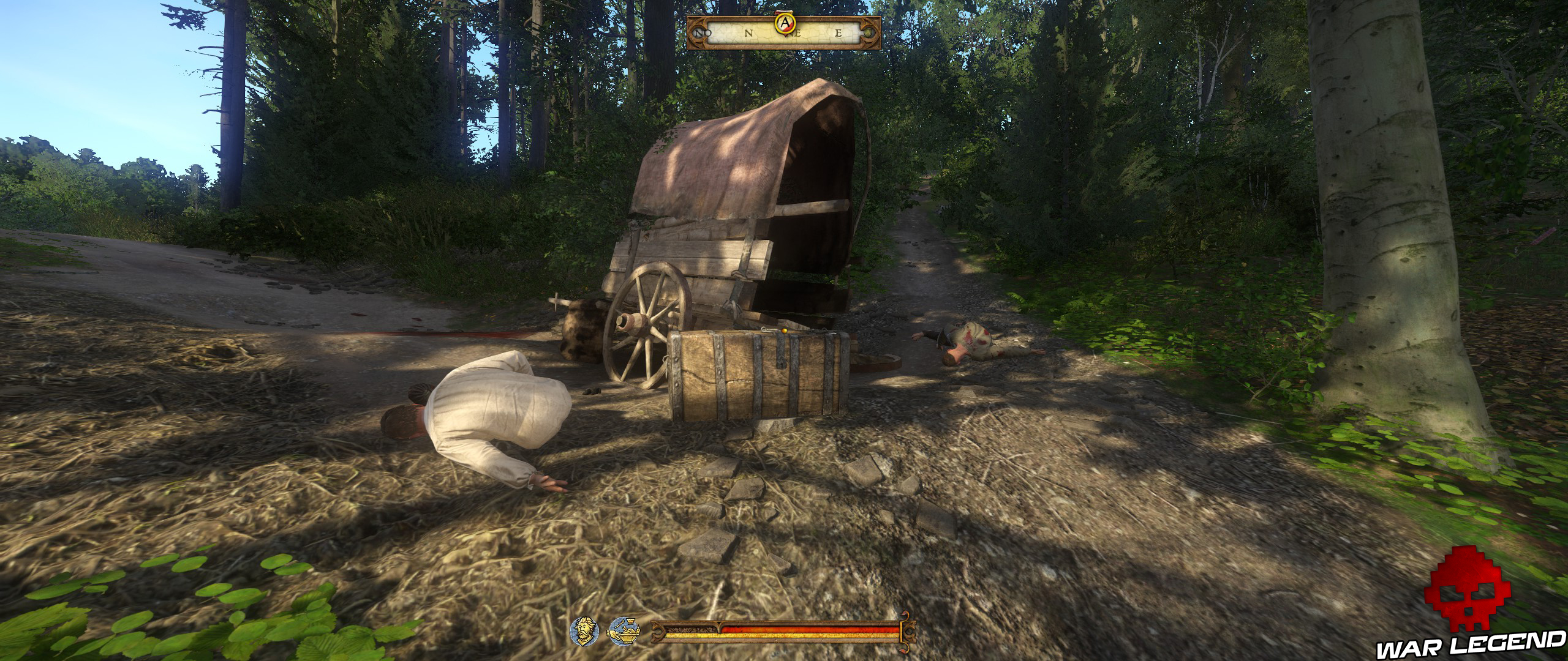 KCD Soluce Tout ce qui brille caravane attaquée